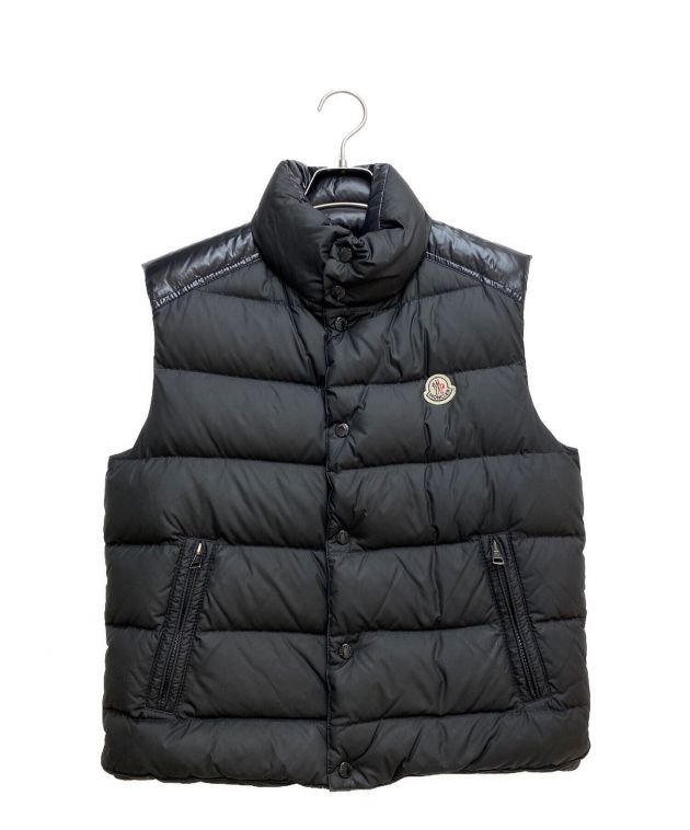 中古・古着通販】MONCLER (モンクレール) ダウンベスト ブラック 