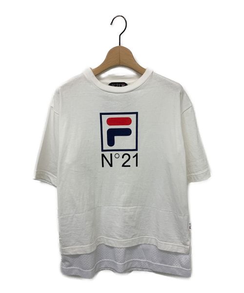 新品 N°21 × FILA ヌメロヴェントゥーノ フィラ Tシャツ S