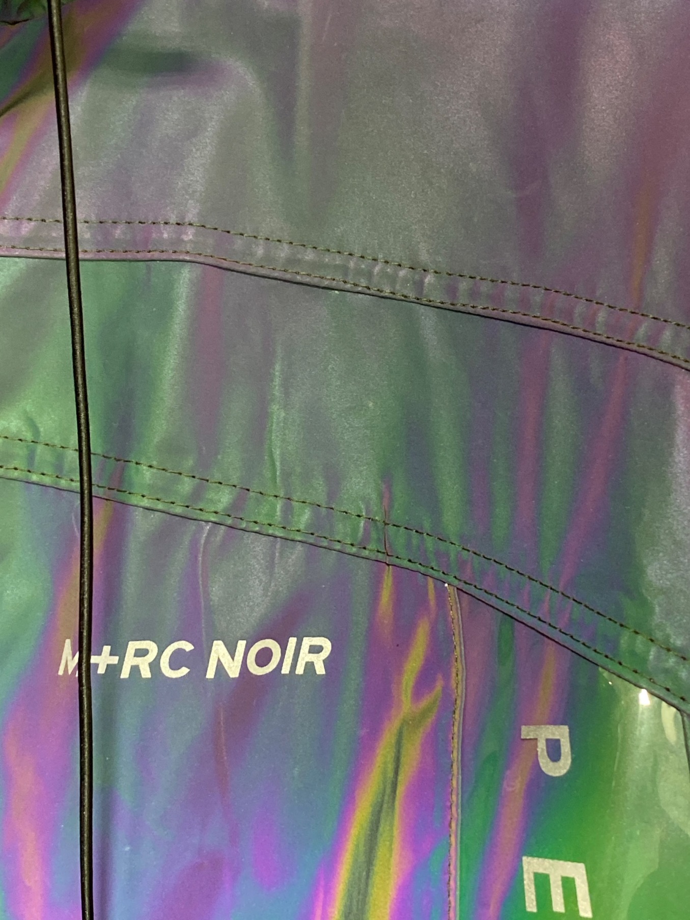 M+RC NOIR /RAINBOW REFLECTIVE JACKET