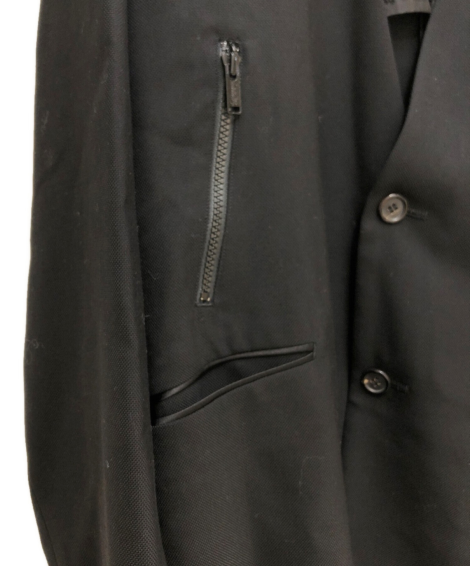 UNDERCOVER (アンダーカバー) ノーカラージャケット ブラック サイズ:4