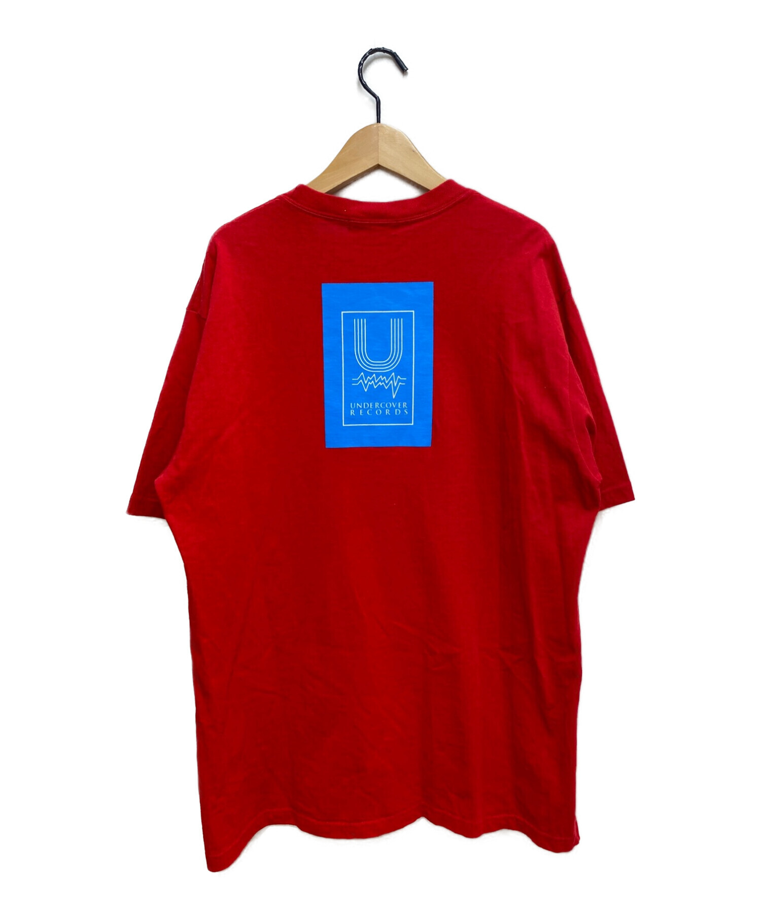 UNDERCOVER (アンダーカバー) プリントTシャツ レッド サイズ:3