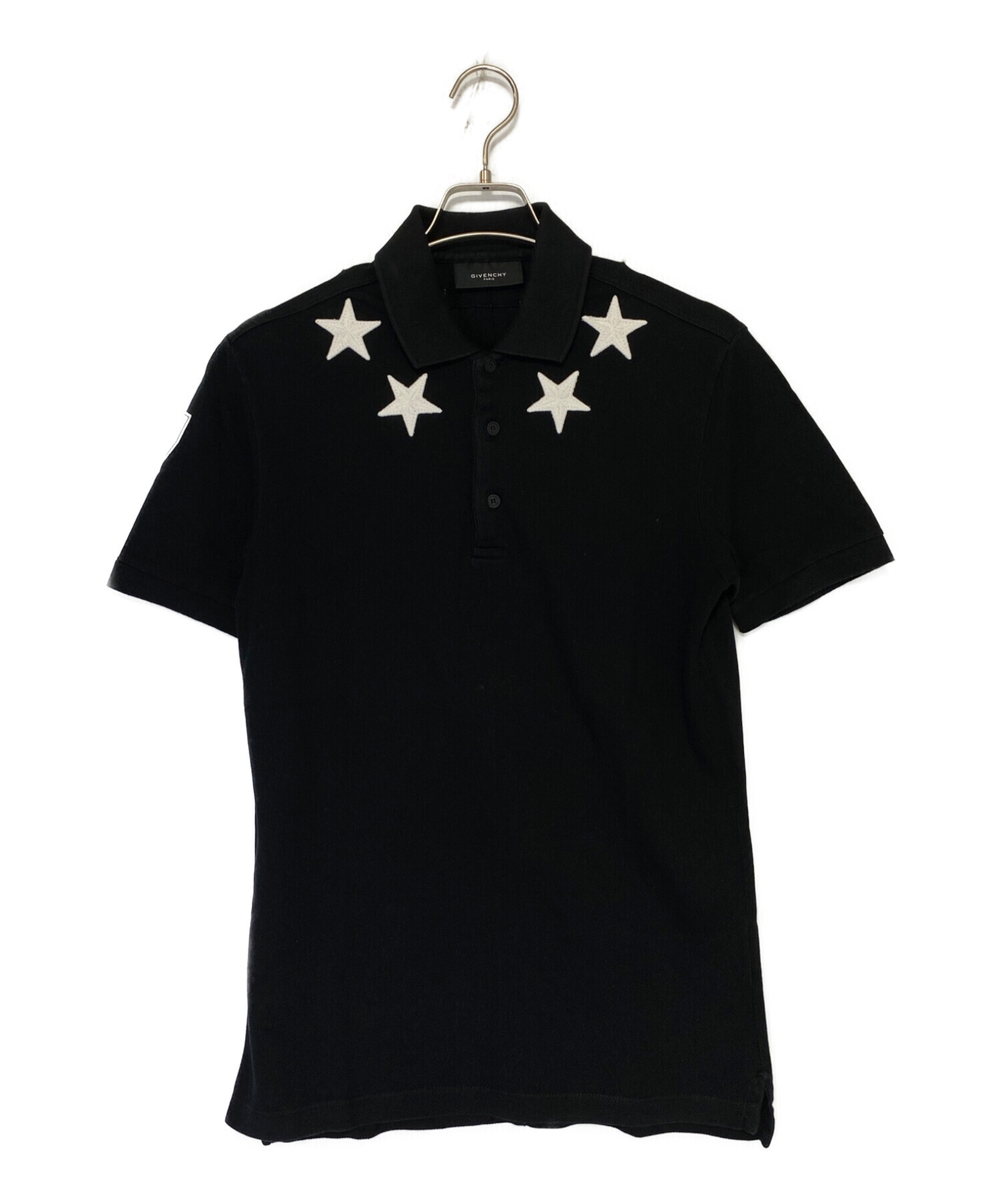 中古・古着通販】GIVENCHY (ジバンシィ) ポロシャツ ブラック サイズ:S 