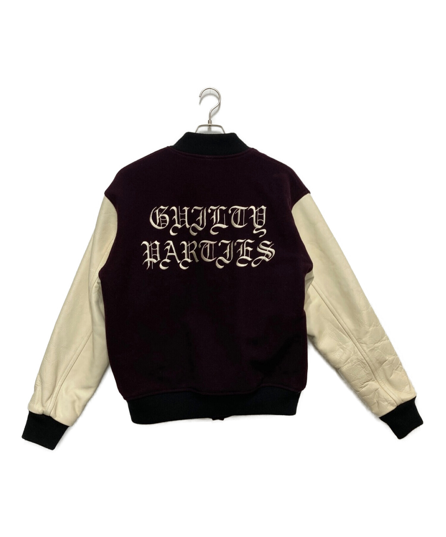 中古・古着通販】WACKO MARIA (ワコマリア) VIRSITY JACKET ボルドー 