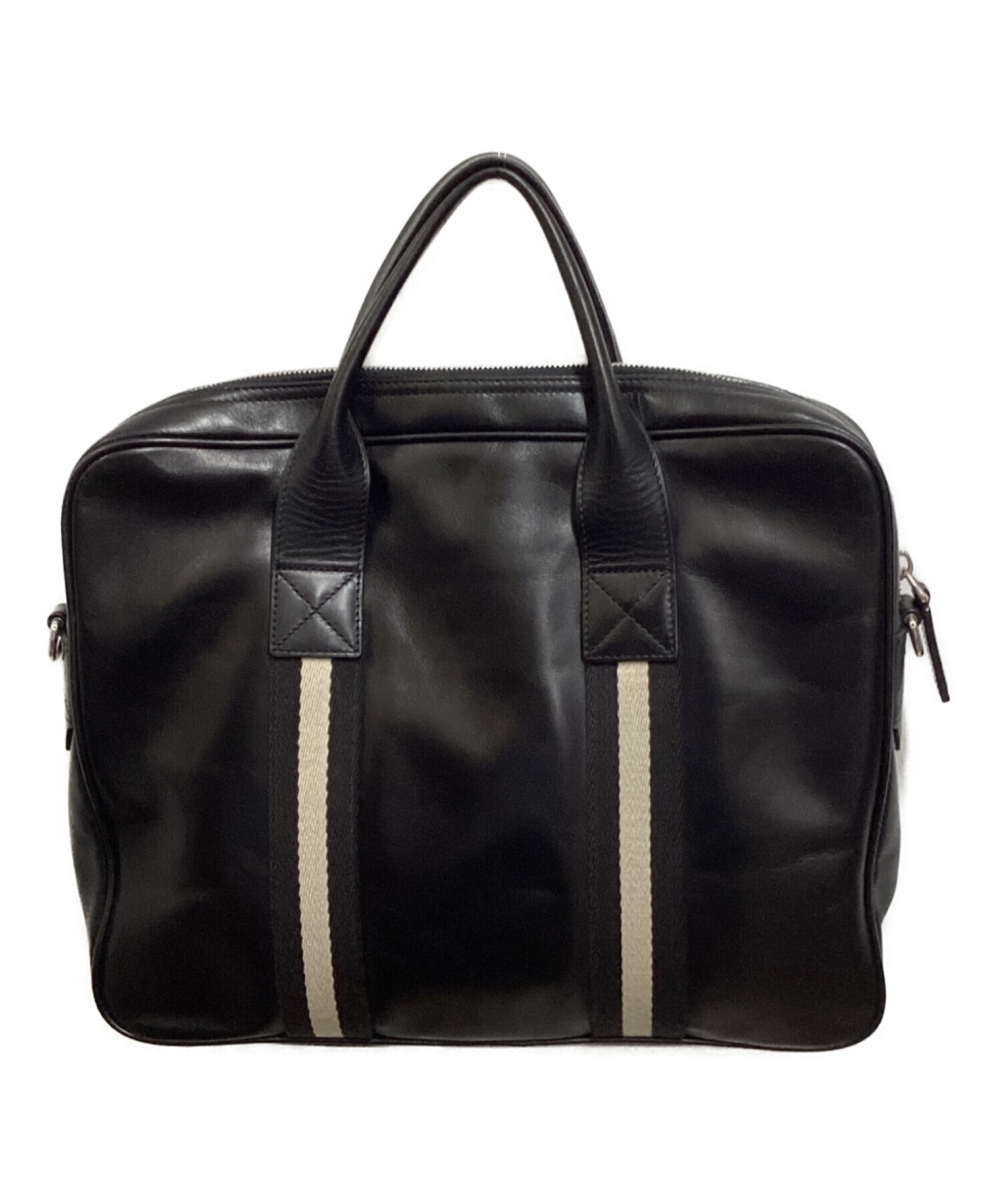 Barryビジネスバック BALLY バリー ビジネスバッグ ナイロン レザー 