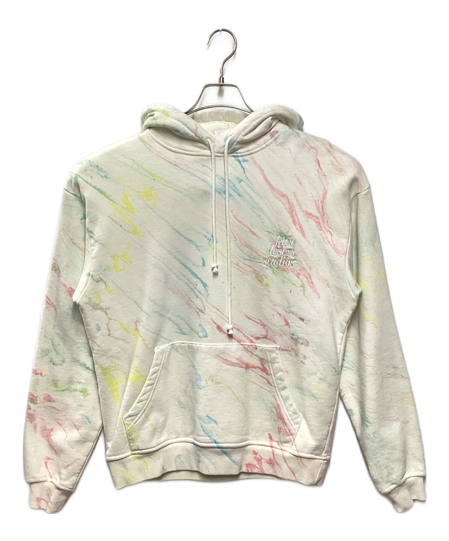 中古・古着通販】KITH (キス) Marble Williams III Hoodie アイボリー