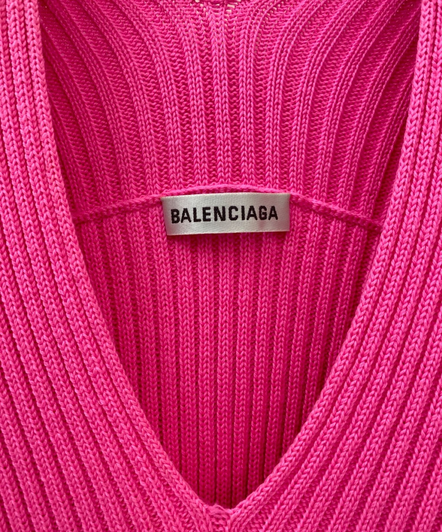 中古・古着通販】BALENCIAGA (バレンシアガ) オーバーサイズVネック 