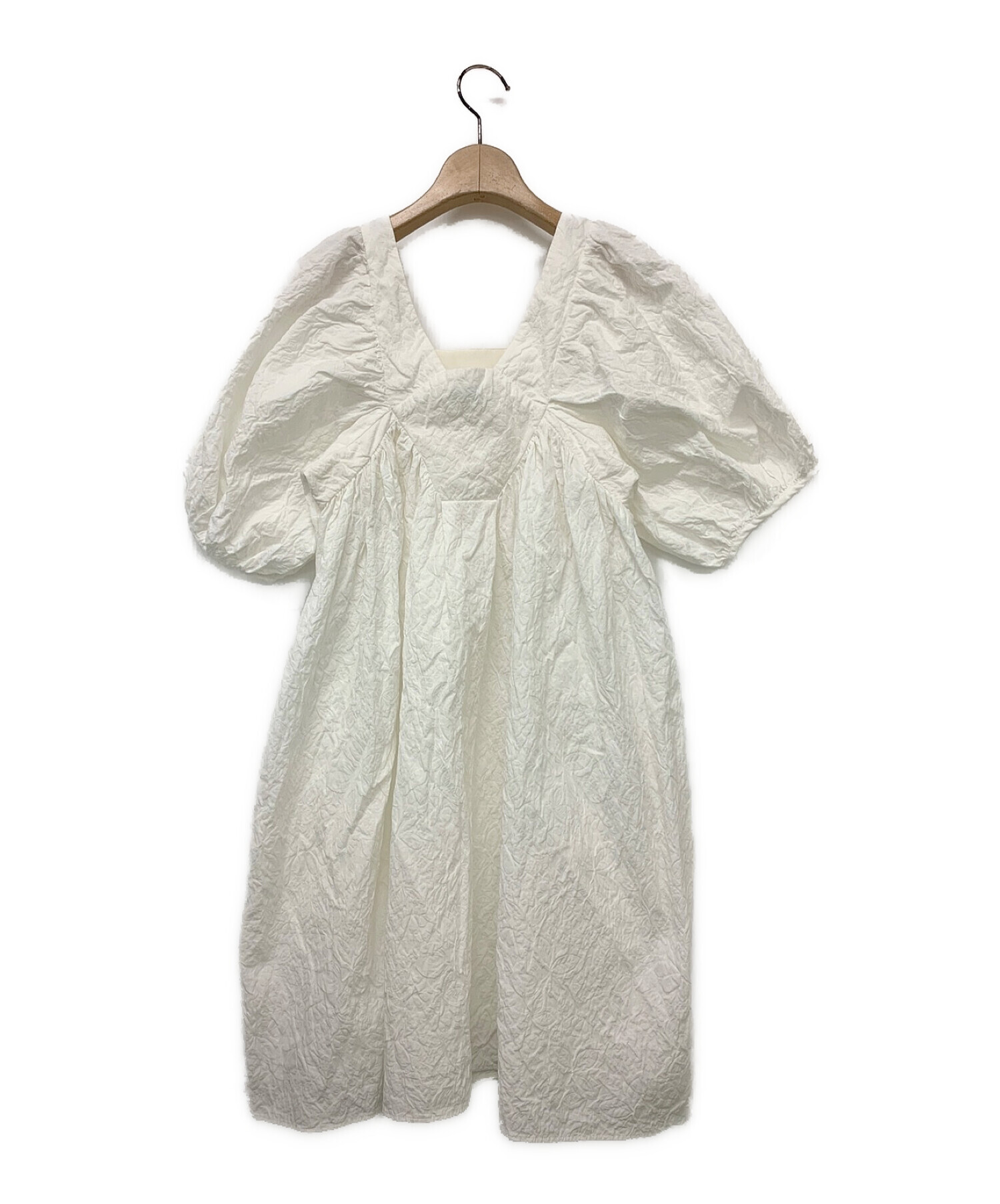 CECILIE BAHNSEN (セシリー バンセン) TILDE DRESS ホワイト サイズ:UK6/US2