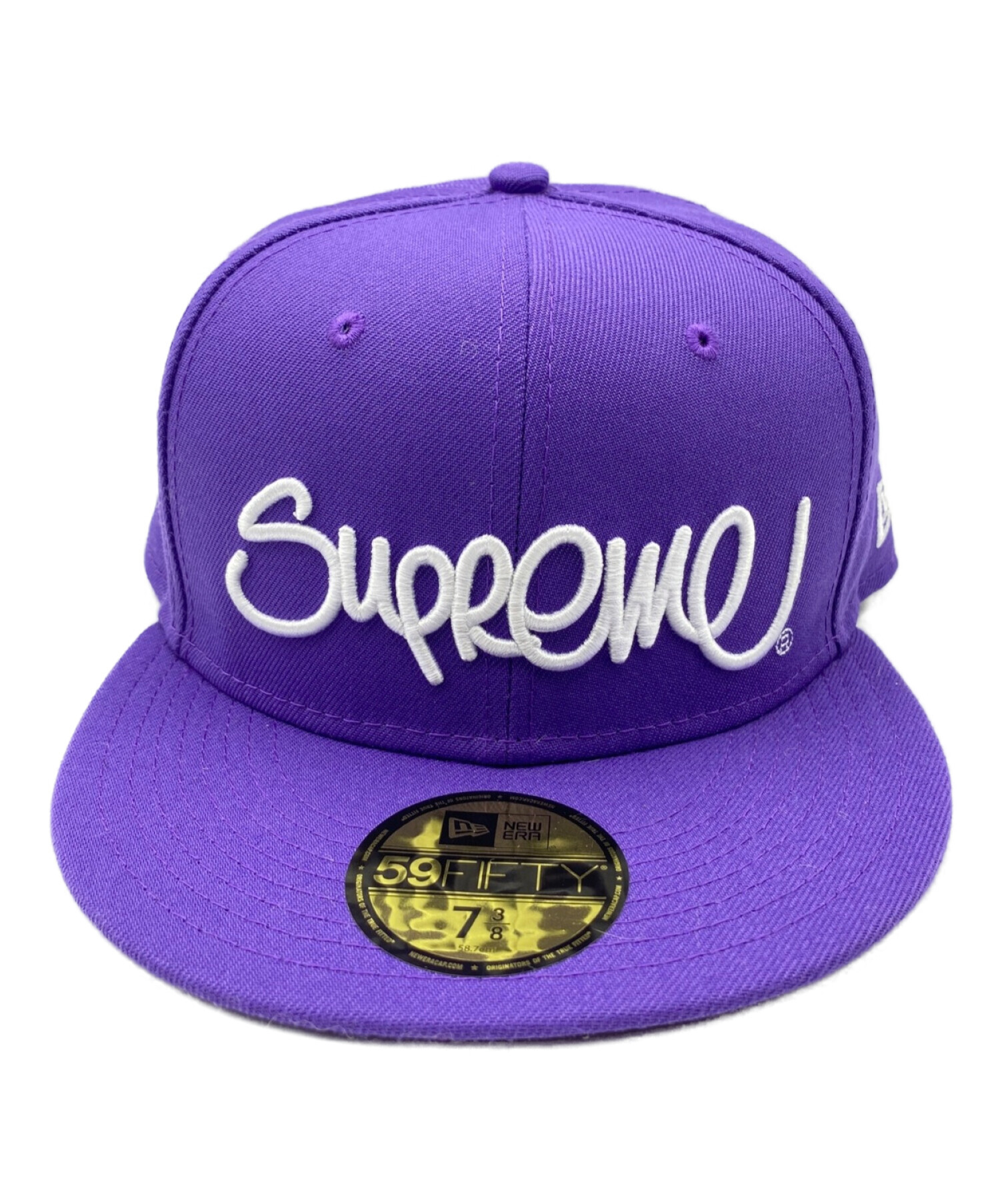 Supreme Handstyle New Era 7-3/8 ポスター付き｜メンズ