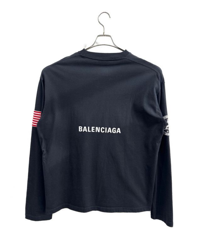 BALENCIAGA × NASA ワッペンオーバーサイズロングT バレンシアガ BALENCIAGA × NASA ワッペンオーバーサイズロングT バレンシアガ