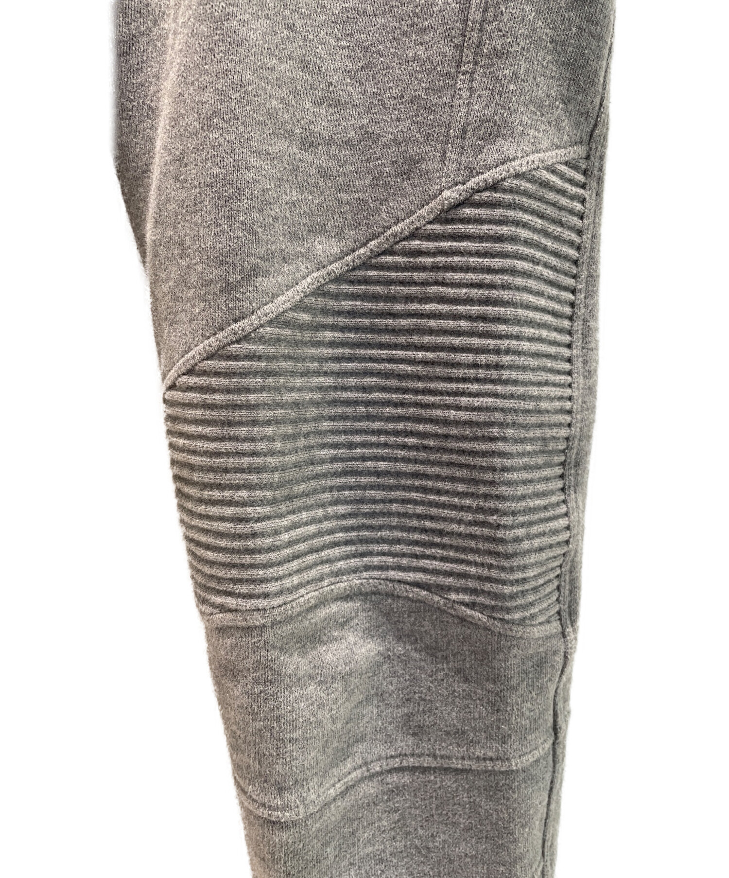 中古・古着通販】BALMAIN (バルマン) スウェットバイカーパンツ 