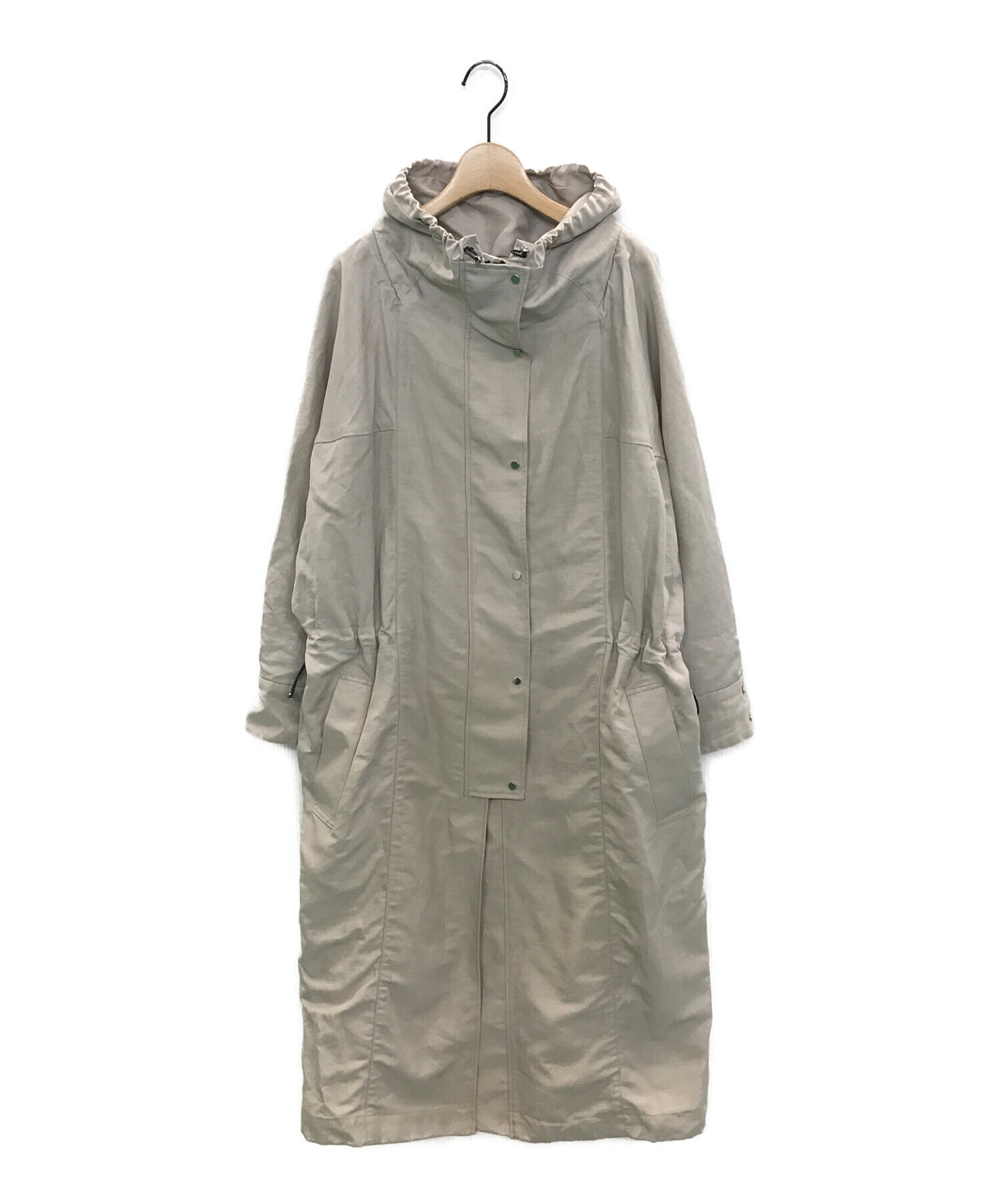 VERMEIL iena イエナ リネンオーバーサイズジャケット グレー カーキ 