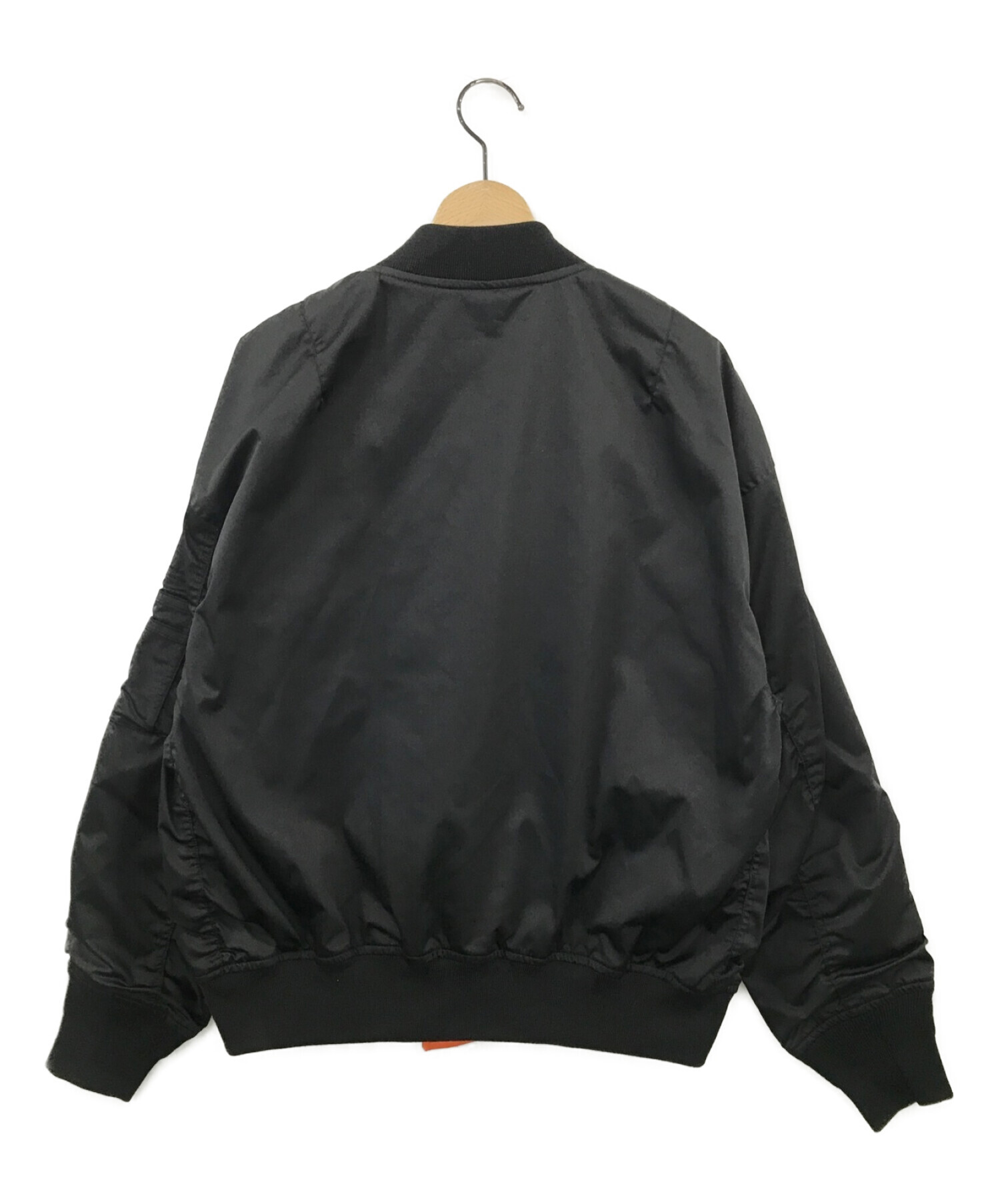 中古・古着通販】N.O.R.C (ノーク) ミリタリーライトMA-1 ブラック 
