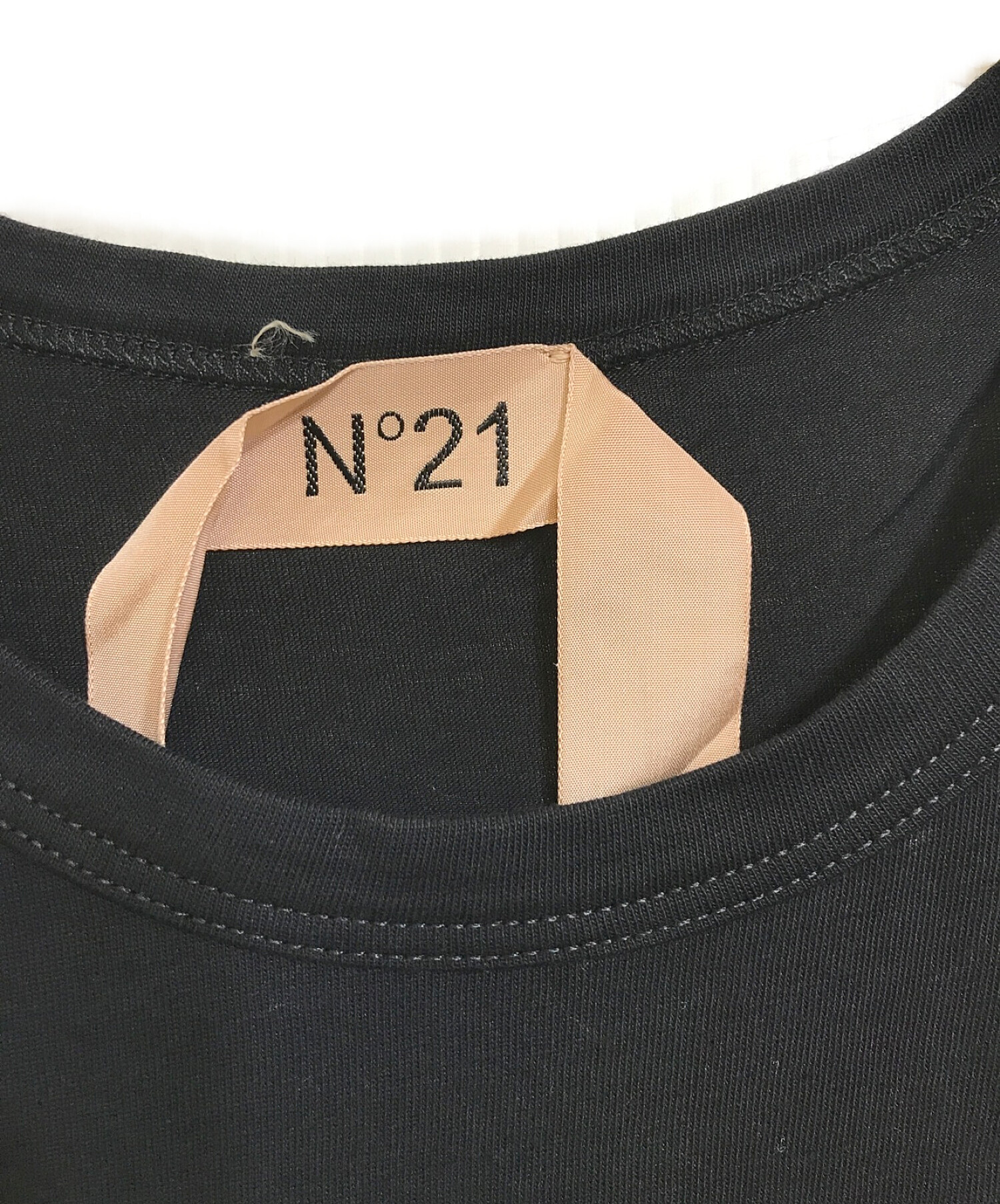 N°21 (ヌメロヴェントゥーノ) Tシャツ ブラック サイズ:36