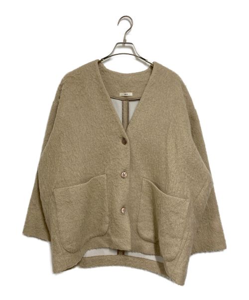 週末限定価格】 yori ウールモヘアシャギージャケット ベビーピンク