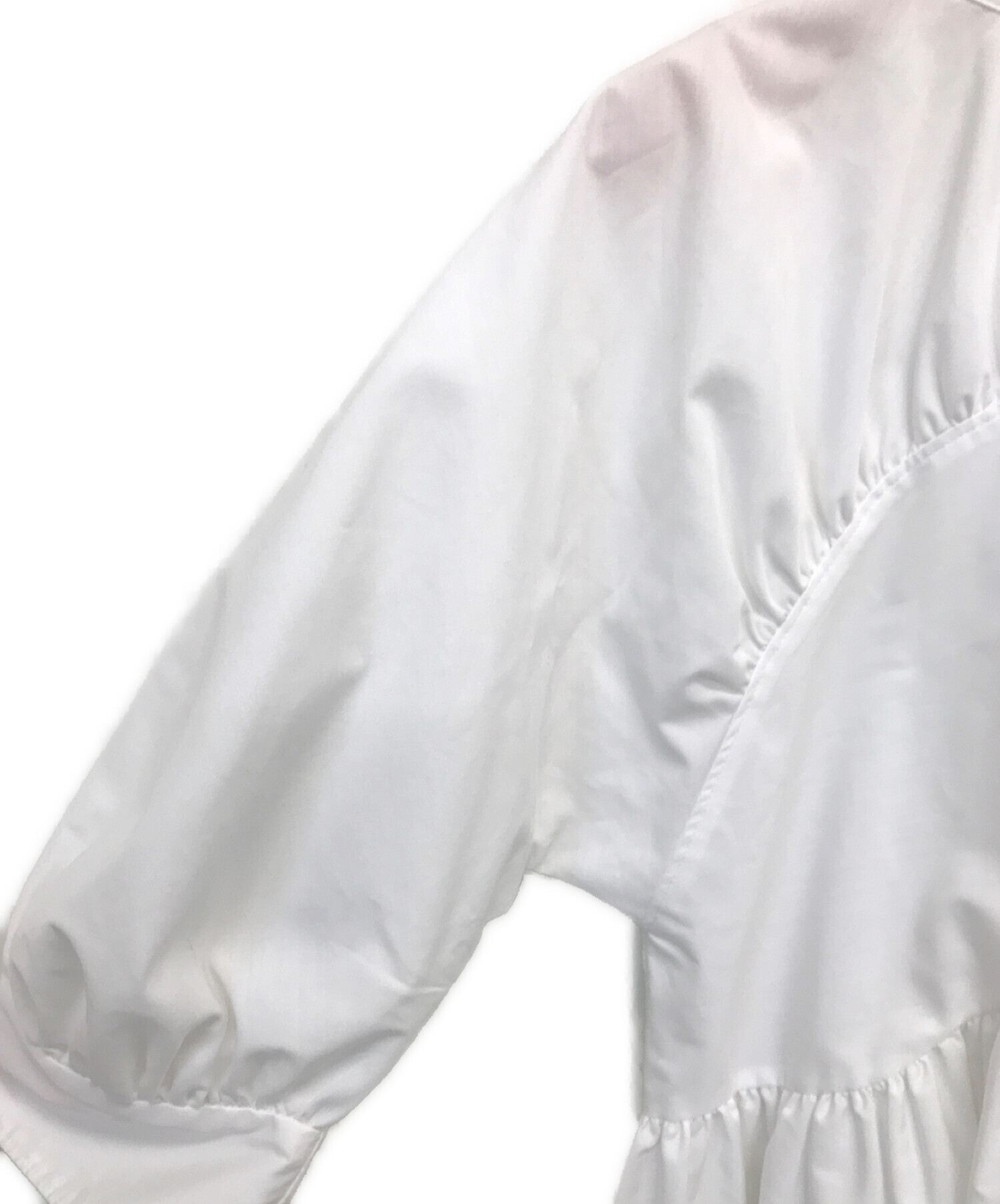 CELFORD (セルフォード) バックリボンチュニックシャツ ホワイト サイズ:F