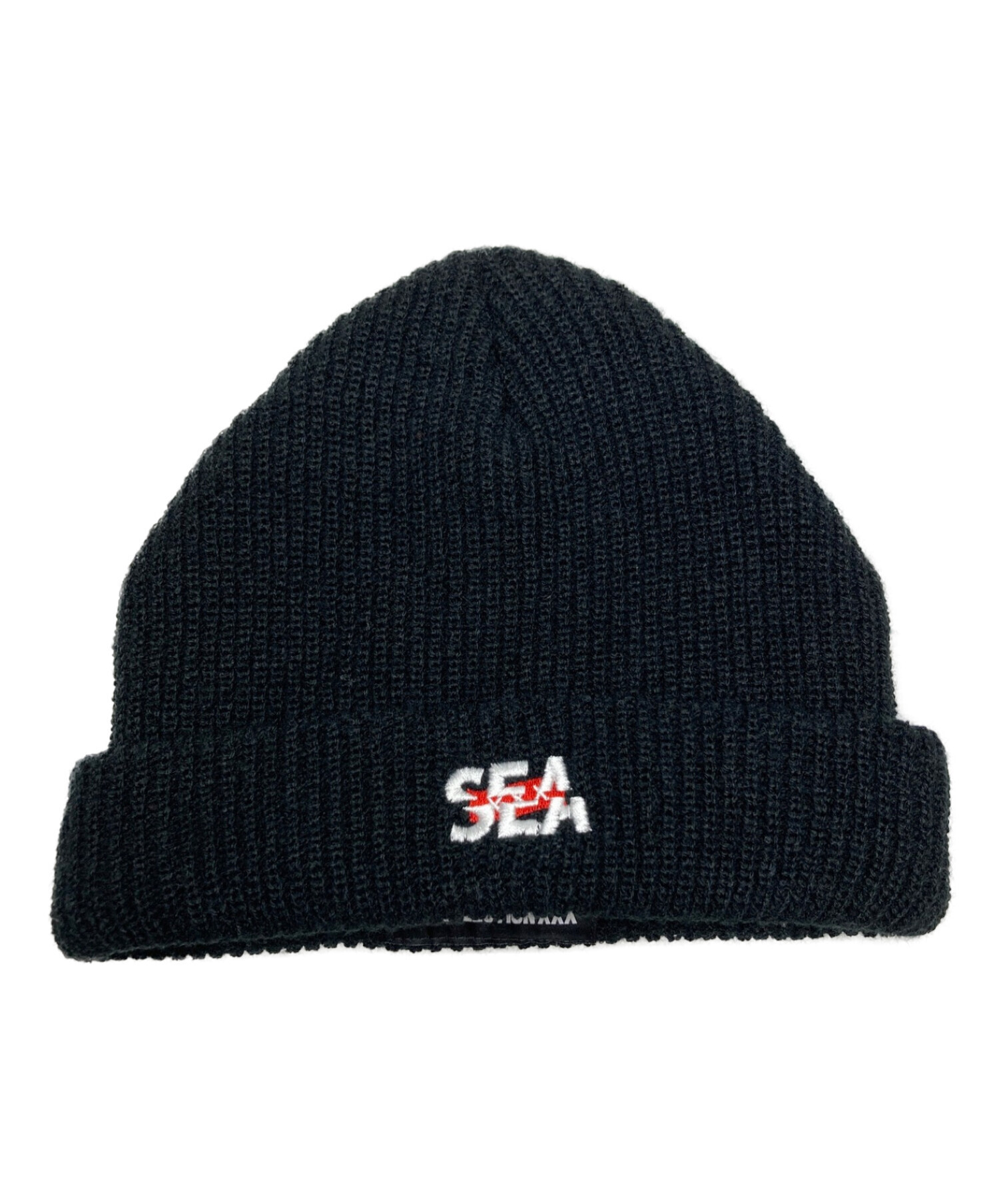 WIND AND SEA×GOD SELECTION XXX (ウィンダンシー×ゴッドセレクショントリプルエックス) ニット帽 ブラック
