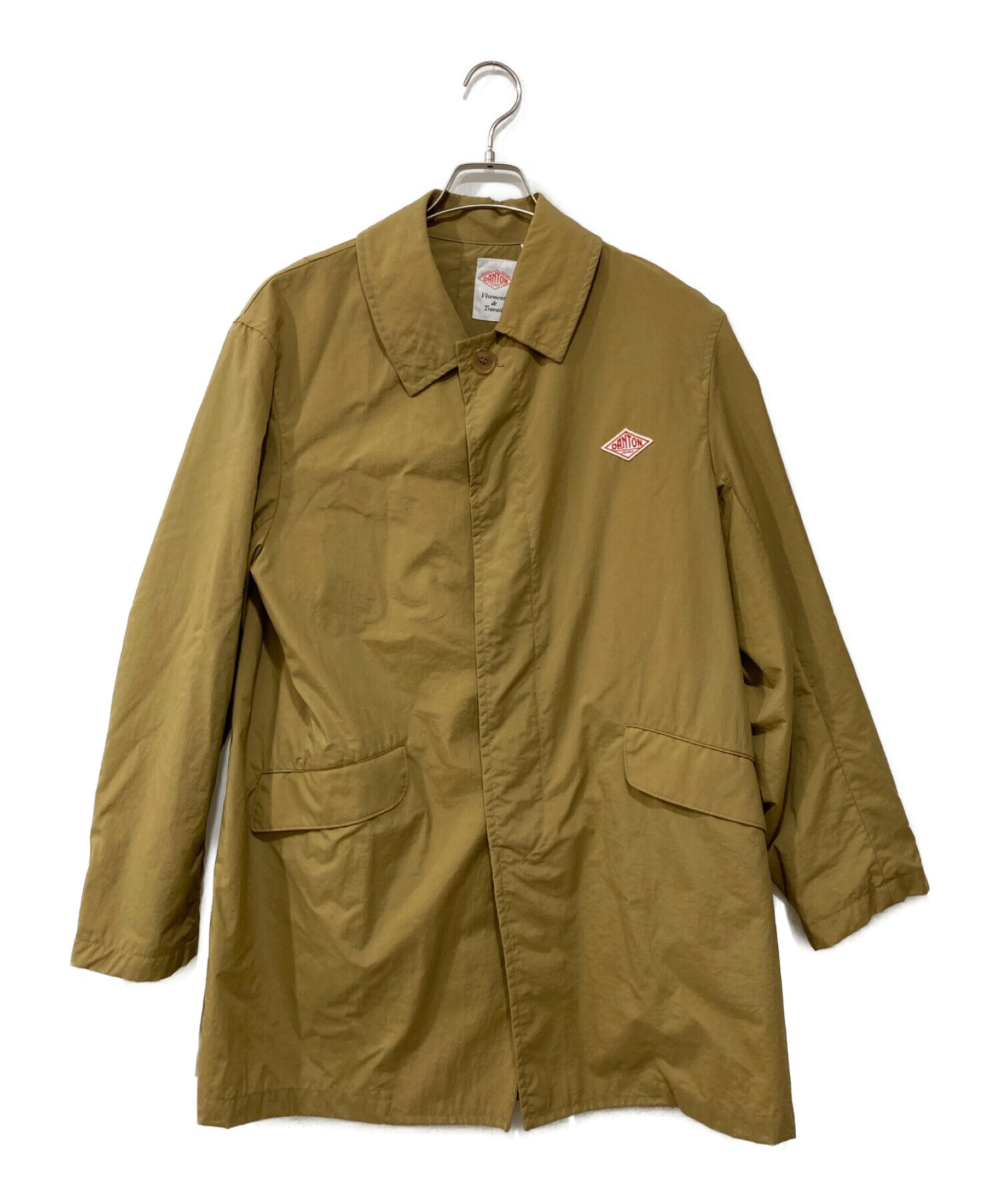 中古・古着通販】DANTON (ダントン) ナイロンタフタステンカラーコート  