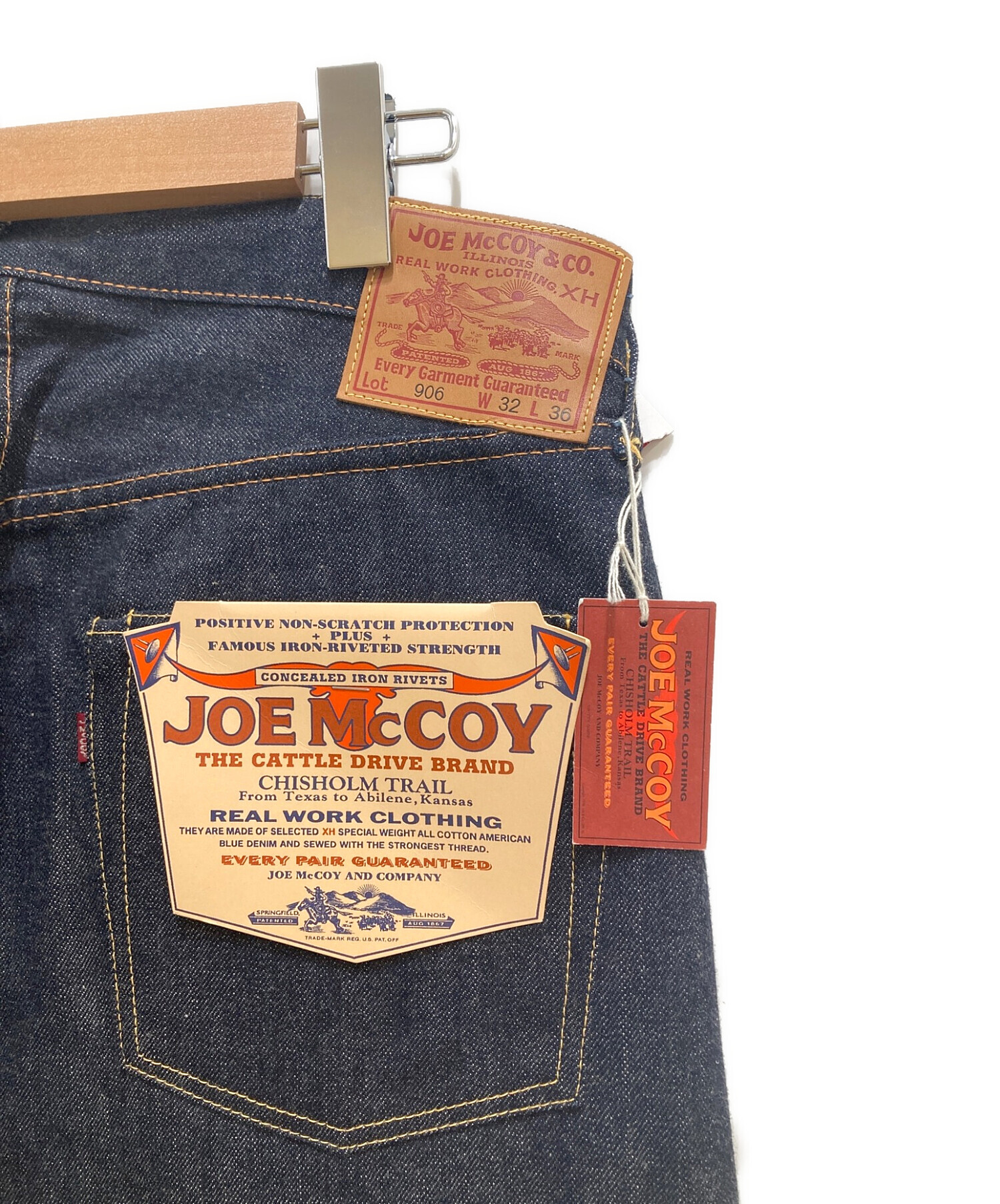 中古・古着通販】Joe McCOY (ジョーマッコイ) リジッドデニムパンツ 