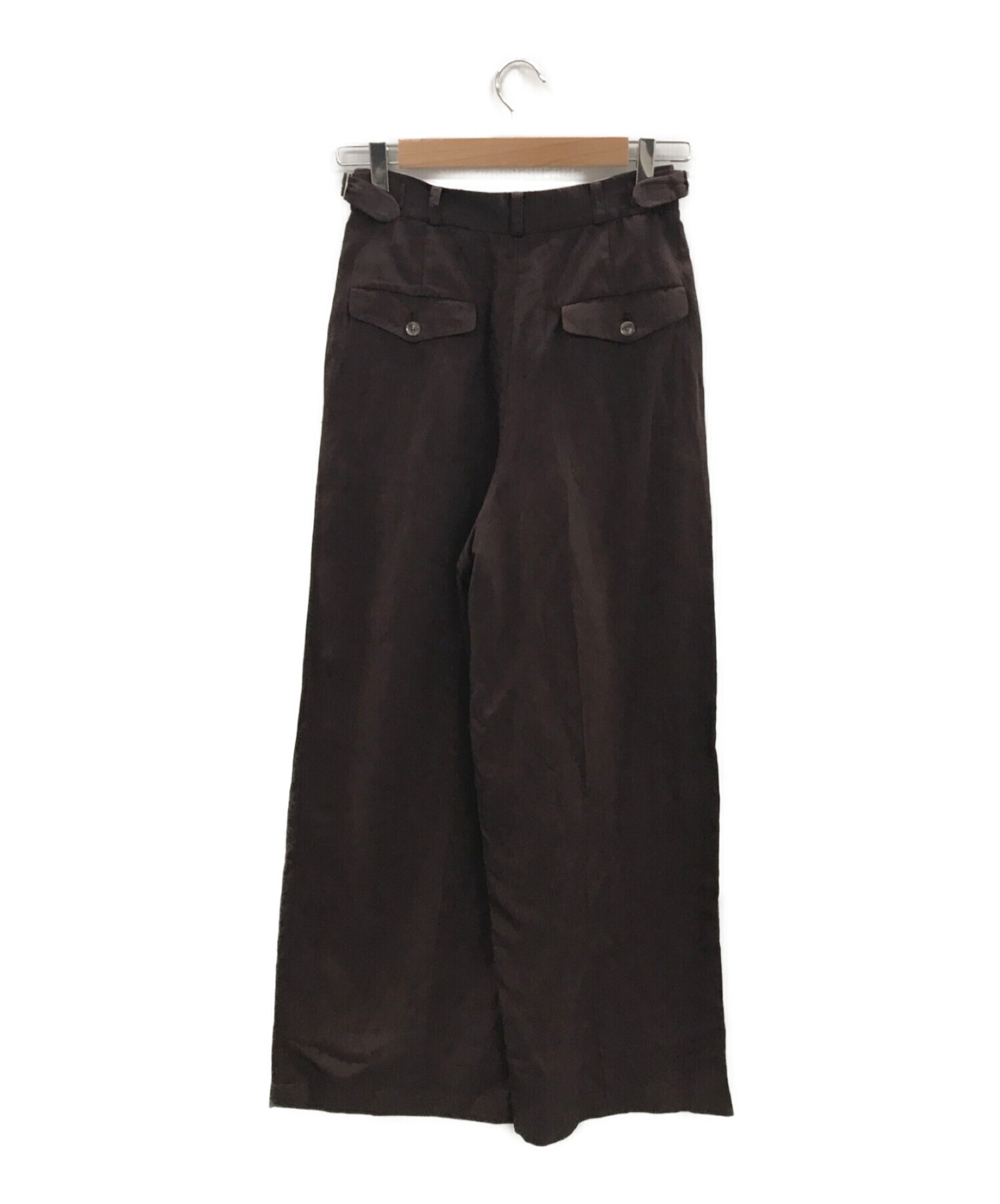 TODAYFUL (トゥデイフル) Linen Gurka Pants ブラウン サイズ:38