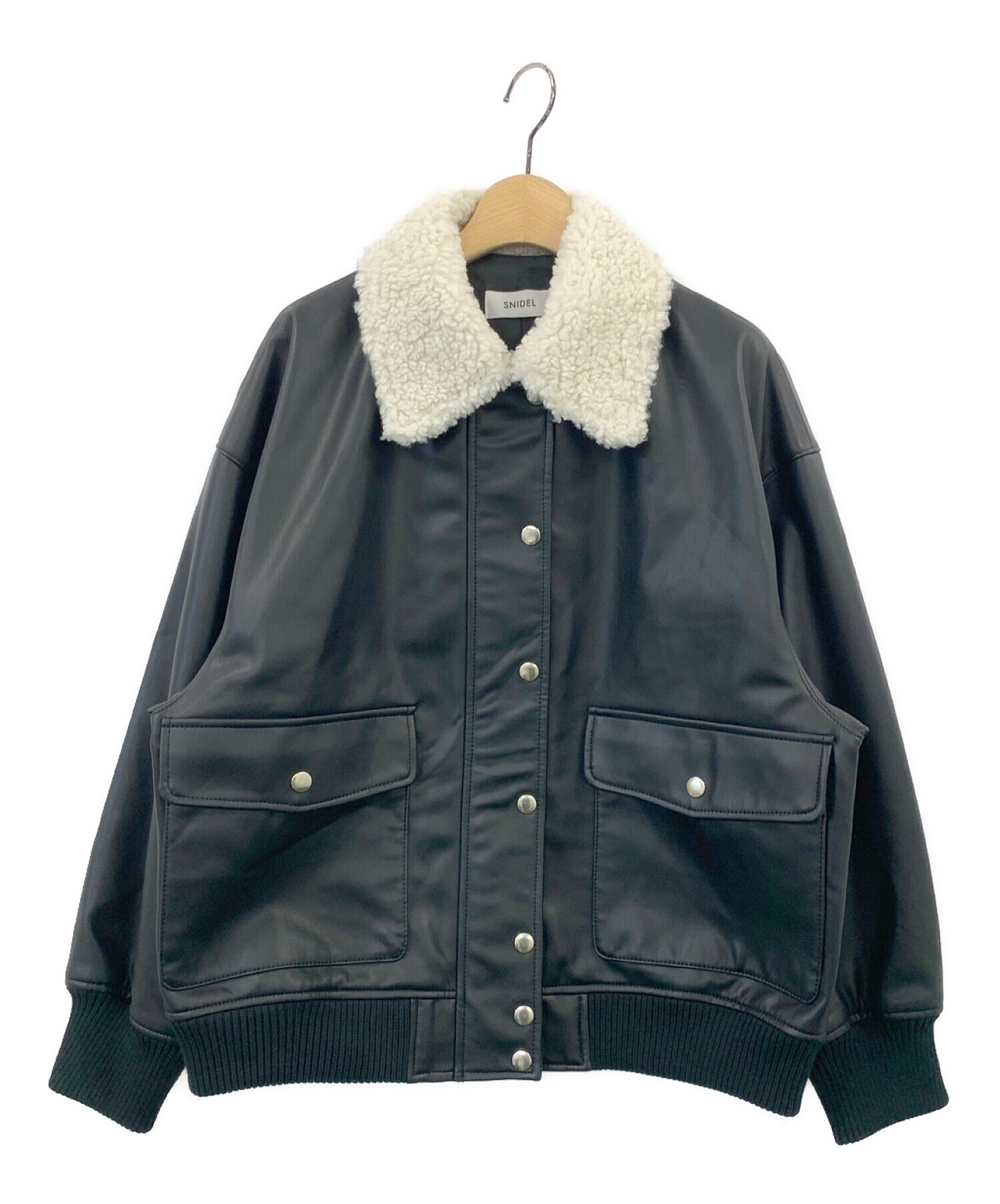 SNIDEL ボアカラーブルゾン F SNIDEL ボアカラーブルゾン F