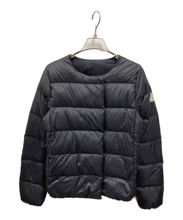 中古・古着通販】Pyrenex (ピレネックス) ノーカラーダウンジャケット 