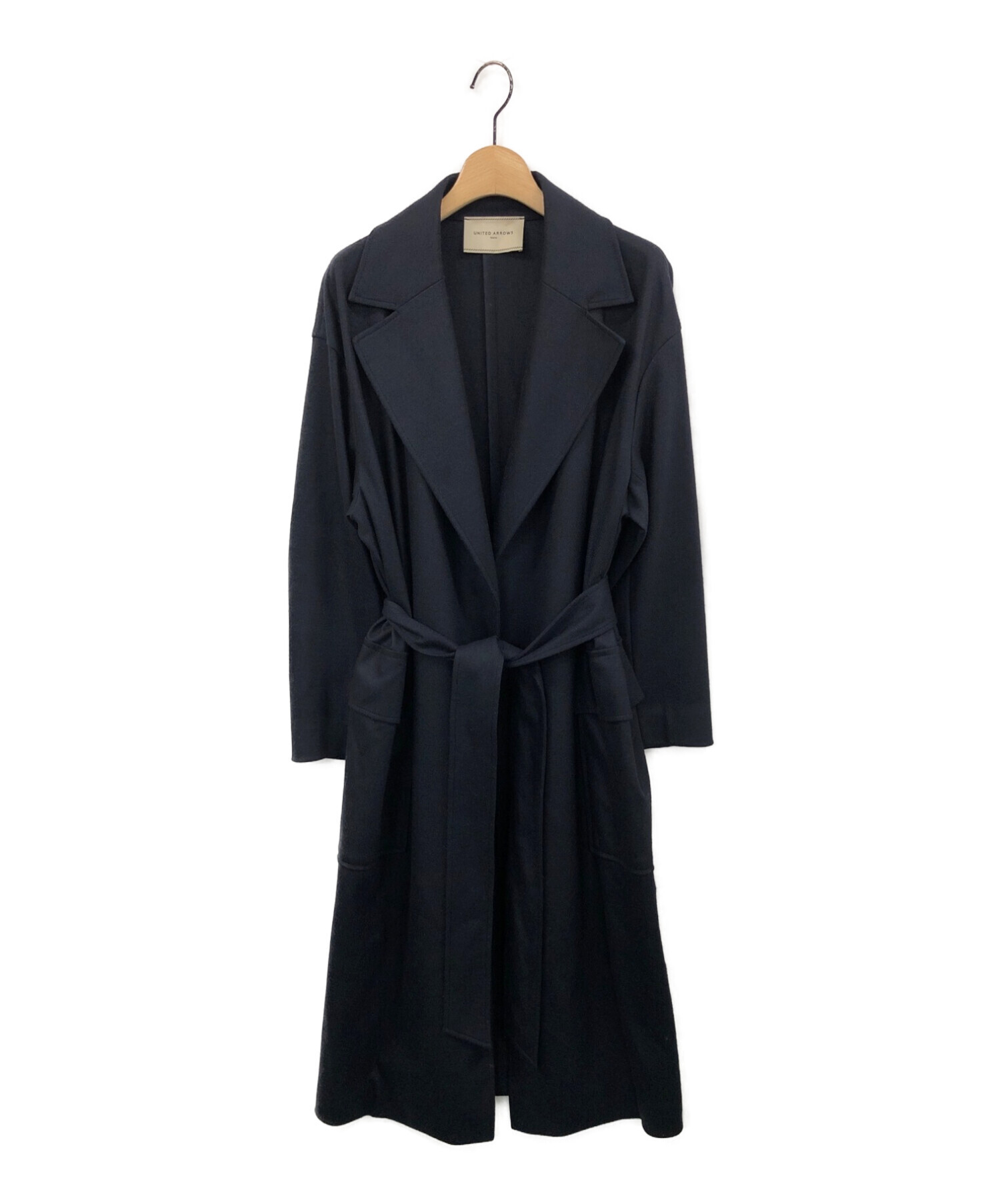 UNITED ARROWS ベルテッド ラップ トレンチコート S 【公式通販】