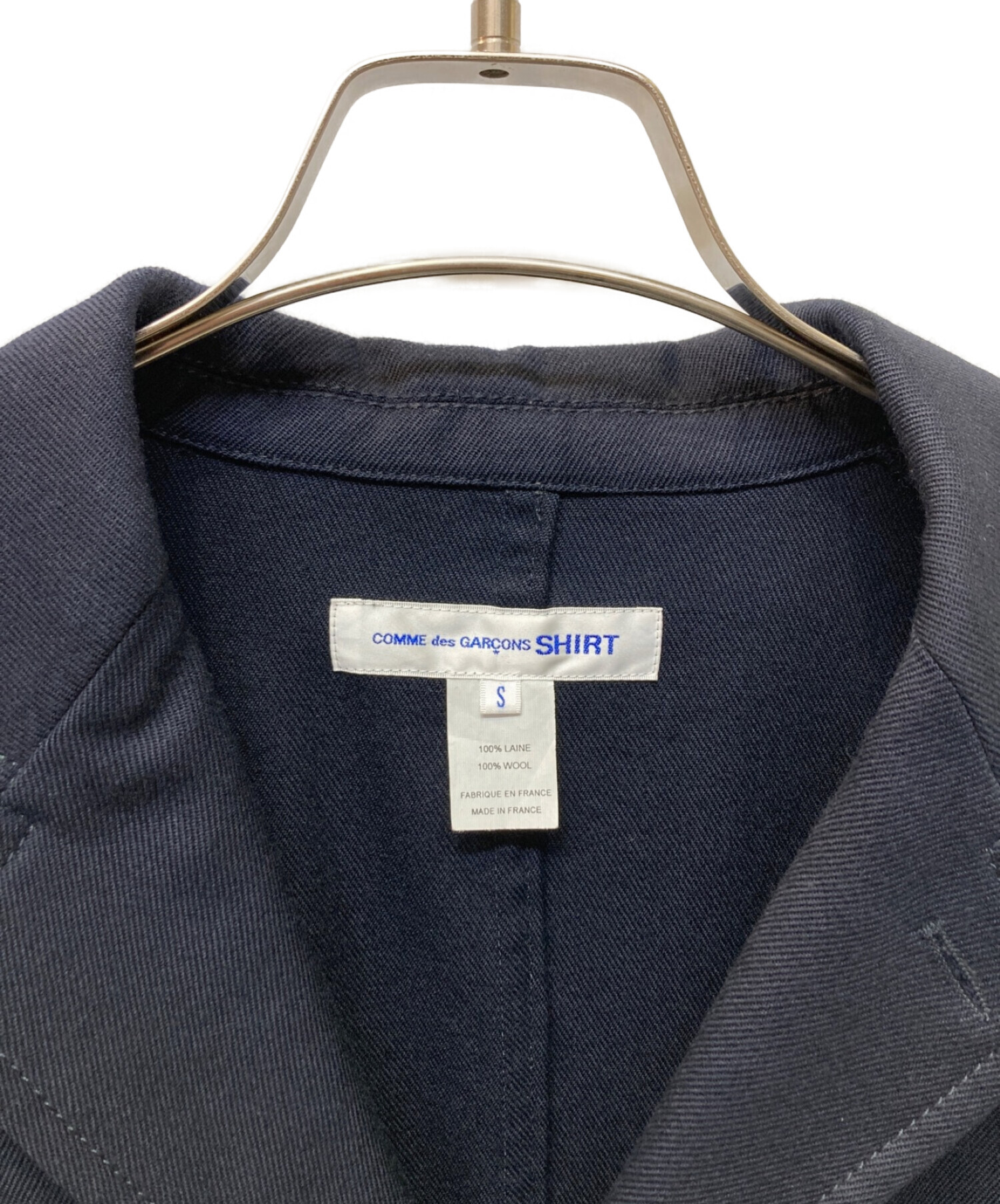 COMME des GARCONS SHIRT ウールシャツジャケット - シャツ