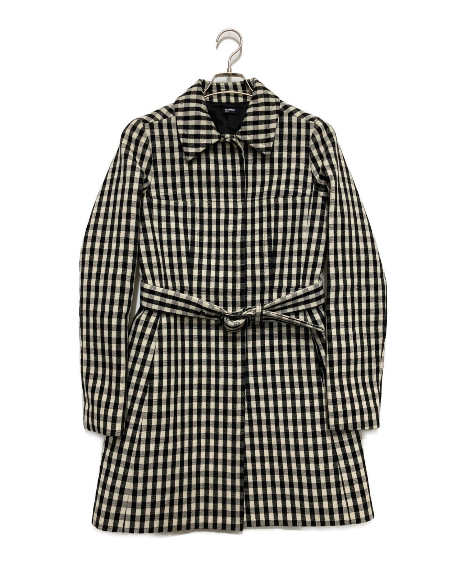 JIL SANDER NAVY ジルサンダーネイビー つつましく チェスターコート 