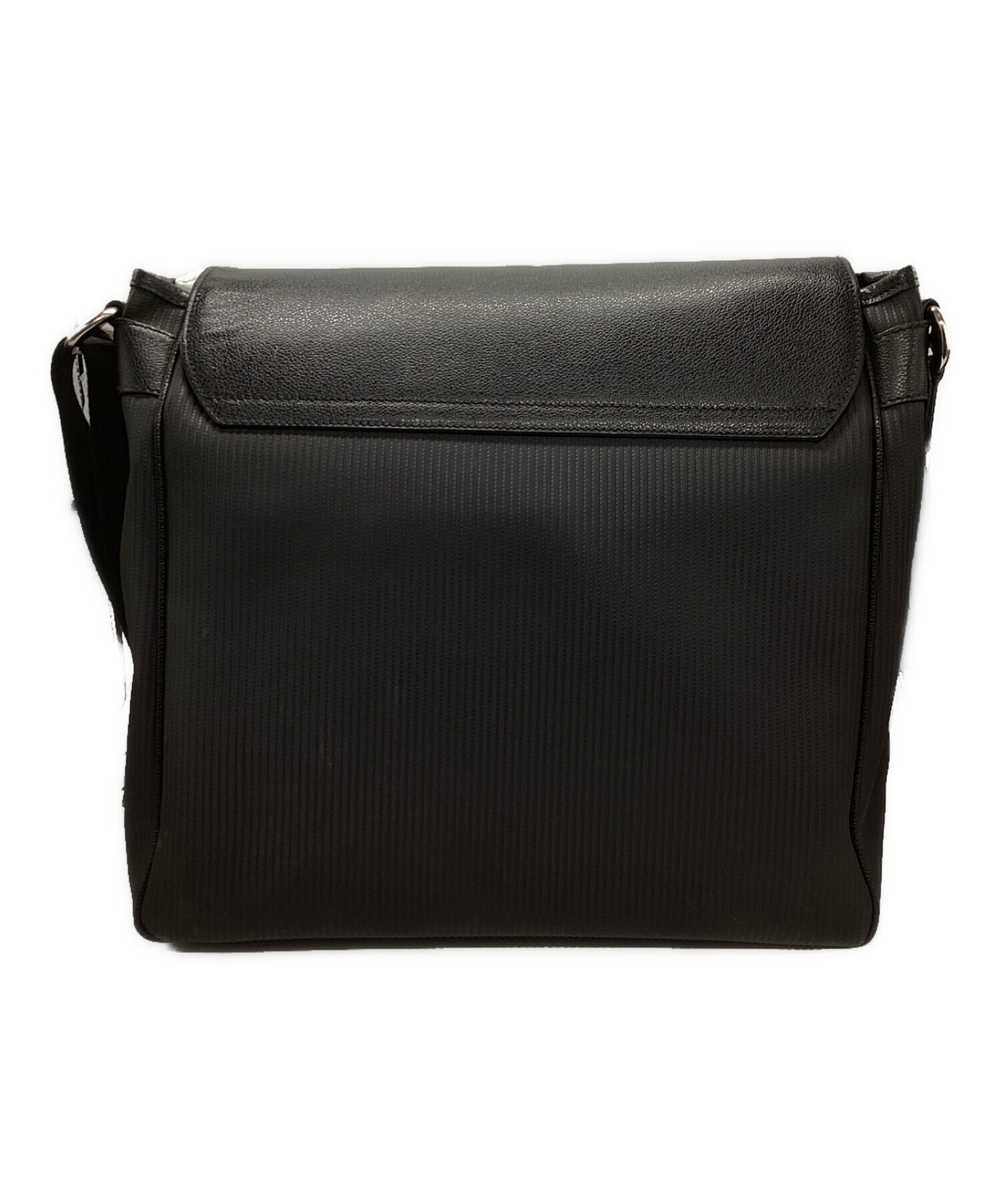 BVLGARI】ブルガリミレリゲショルダーバッグブラック黒