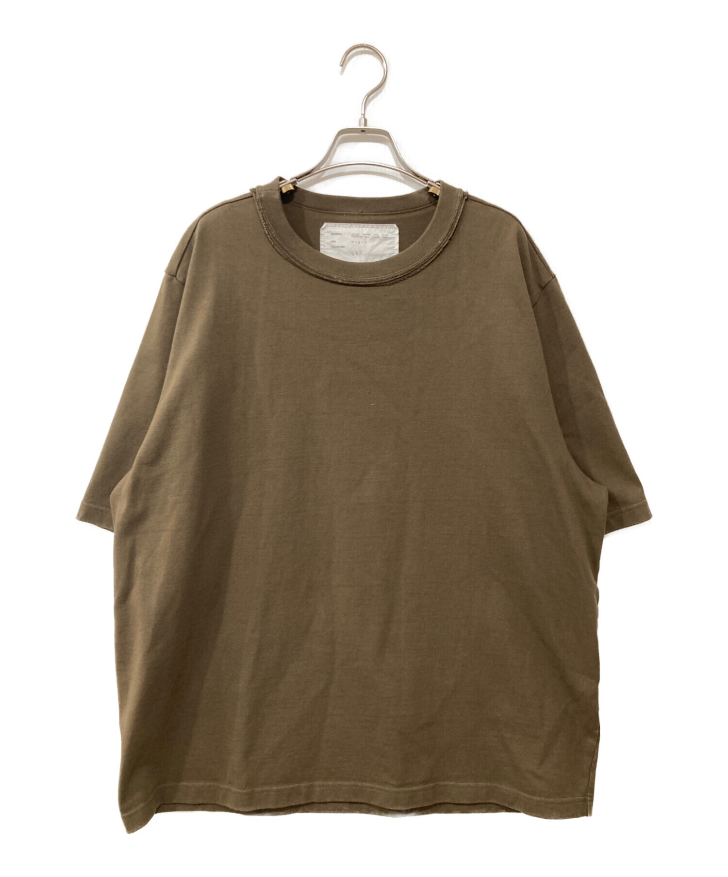 CAMIEL FORTGENS (カミエルフォートヘンス) Tシャツ ブラウン サイズ:M