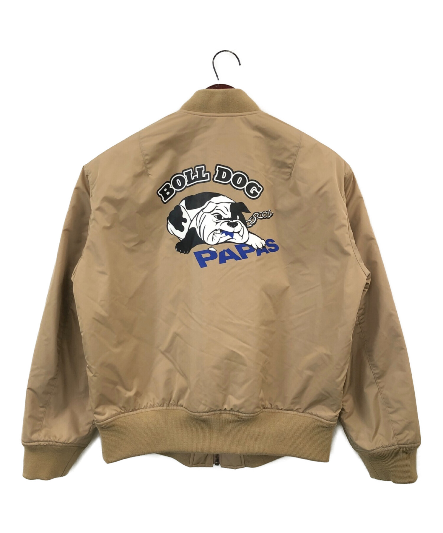 ■XLサイズ相当 美品 Papas パパス ミリタリージャケット モッズコート パパスPapas メンズ □XLサイズ相当 美品 Papas パパス ミリタリー