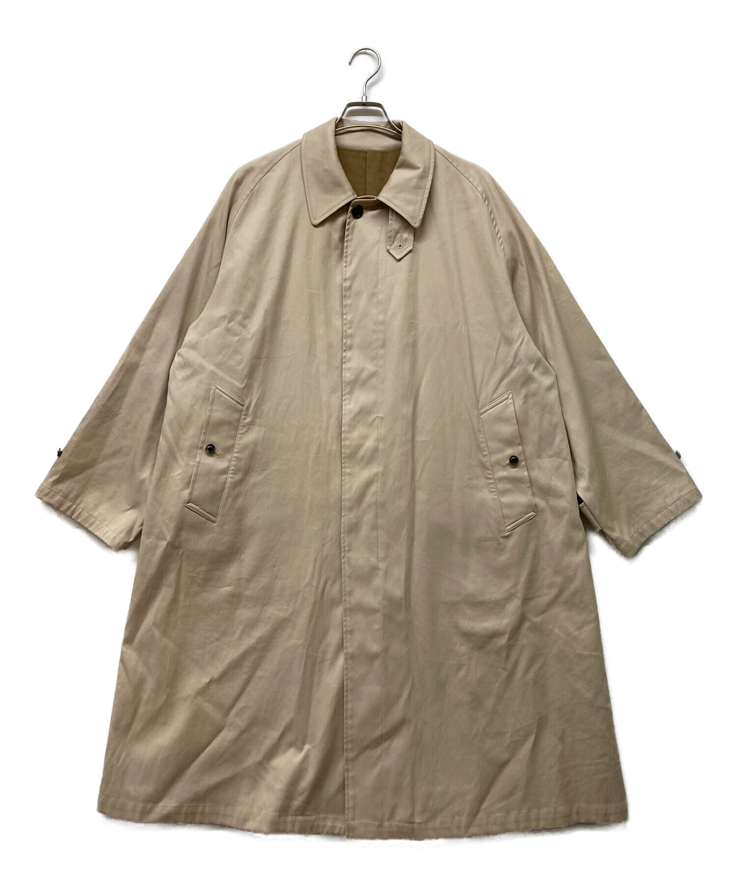 ステンカラーコートURU Balmaccan coat (typeA) - mirabellor.com
