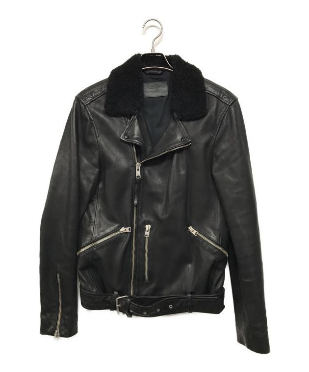 中古・古着通販】ALL SAINTS (オールセインツ) 襟ムートンライダース 