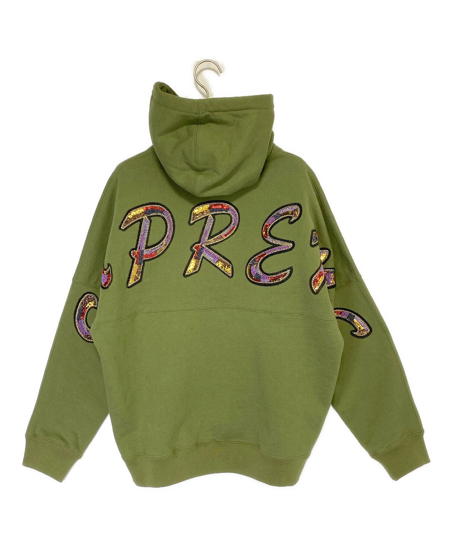 中古・古着通販】SUPREME (シュプリーム) Beaded Hooded Sweatshirt