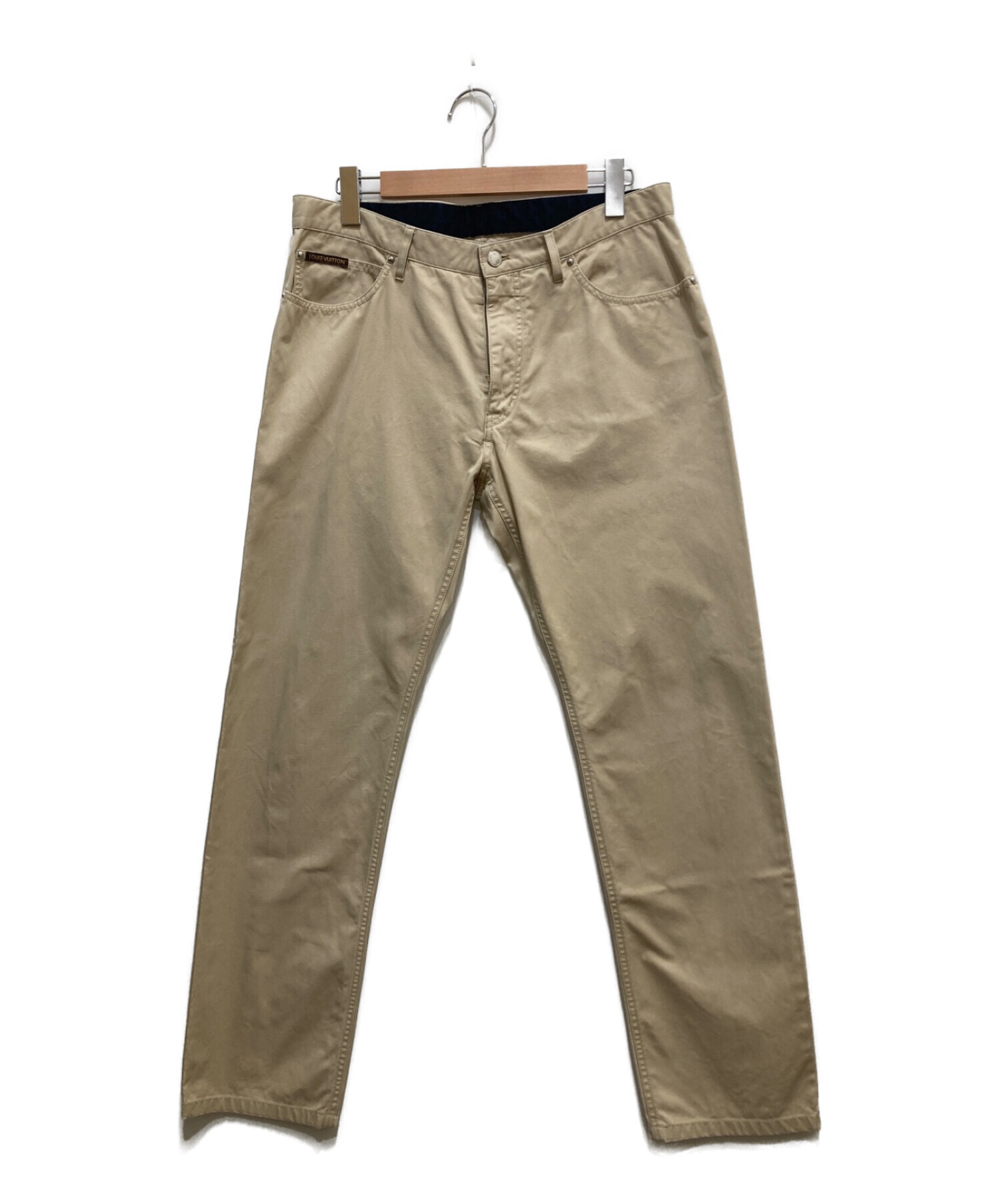 楽天市場】【中古】LOUIS VUITTON チノパン ベージュ サイズ：44 
