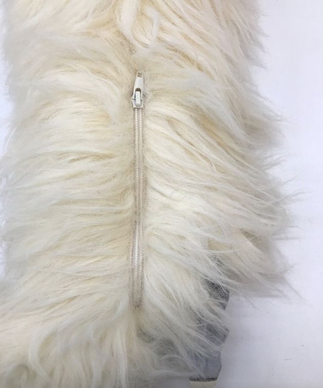中古・古着通販】CHANEL (シャネル) ファンタジーファーロングブーツ 