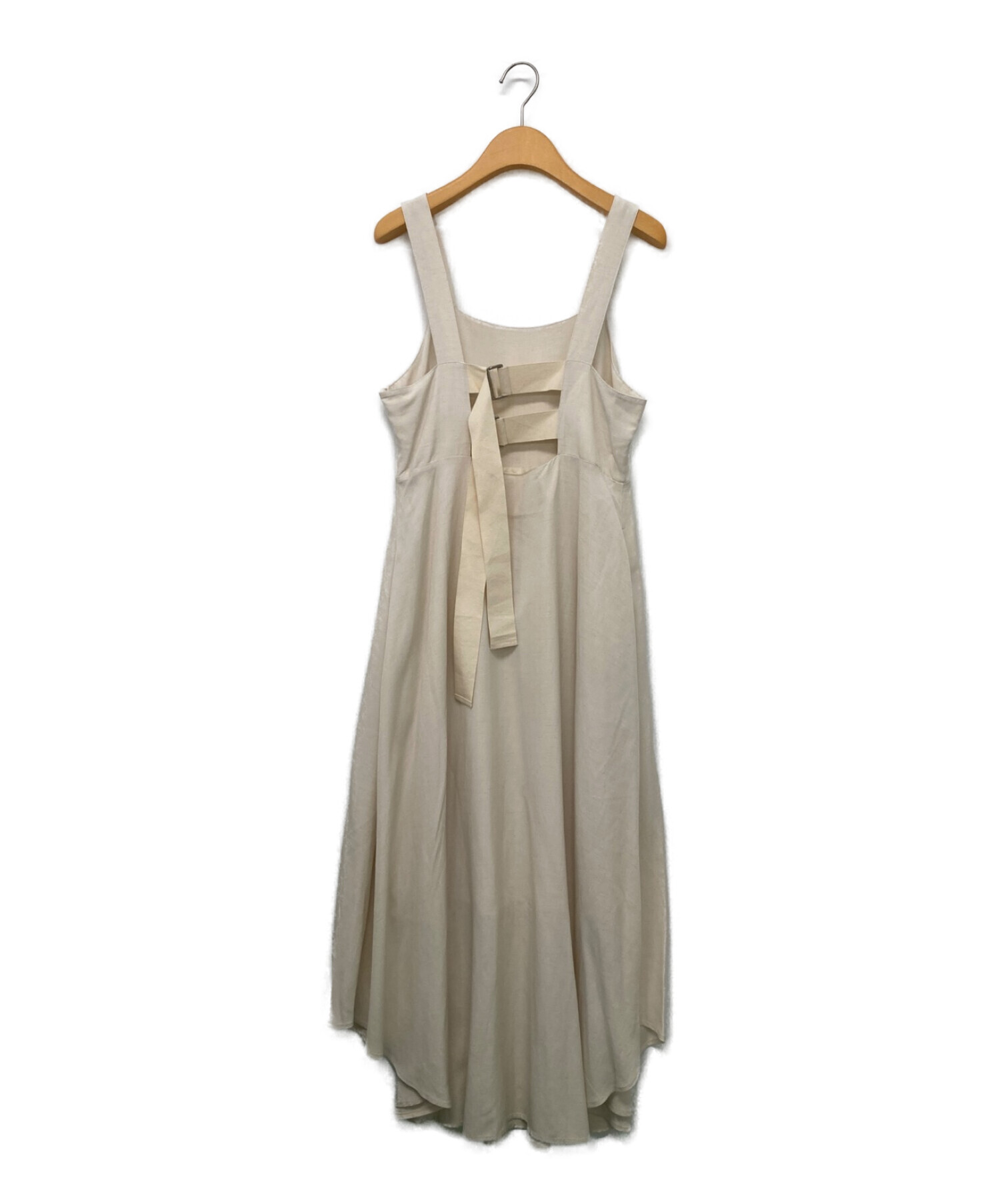 中古・古着通販】LEINWANDE (ラインヴァンド) belted Linen Dress 