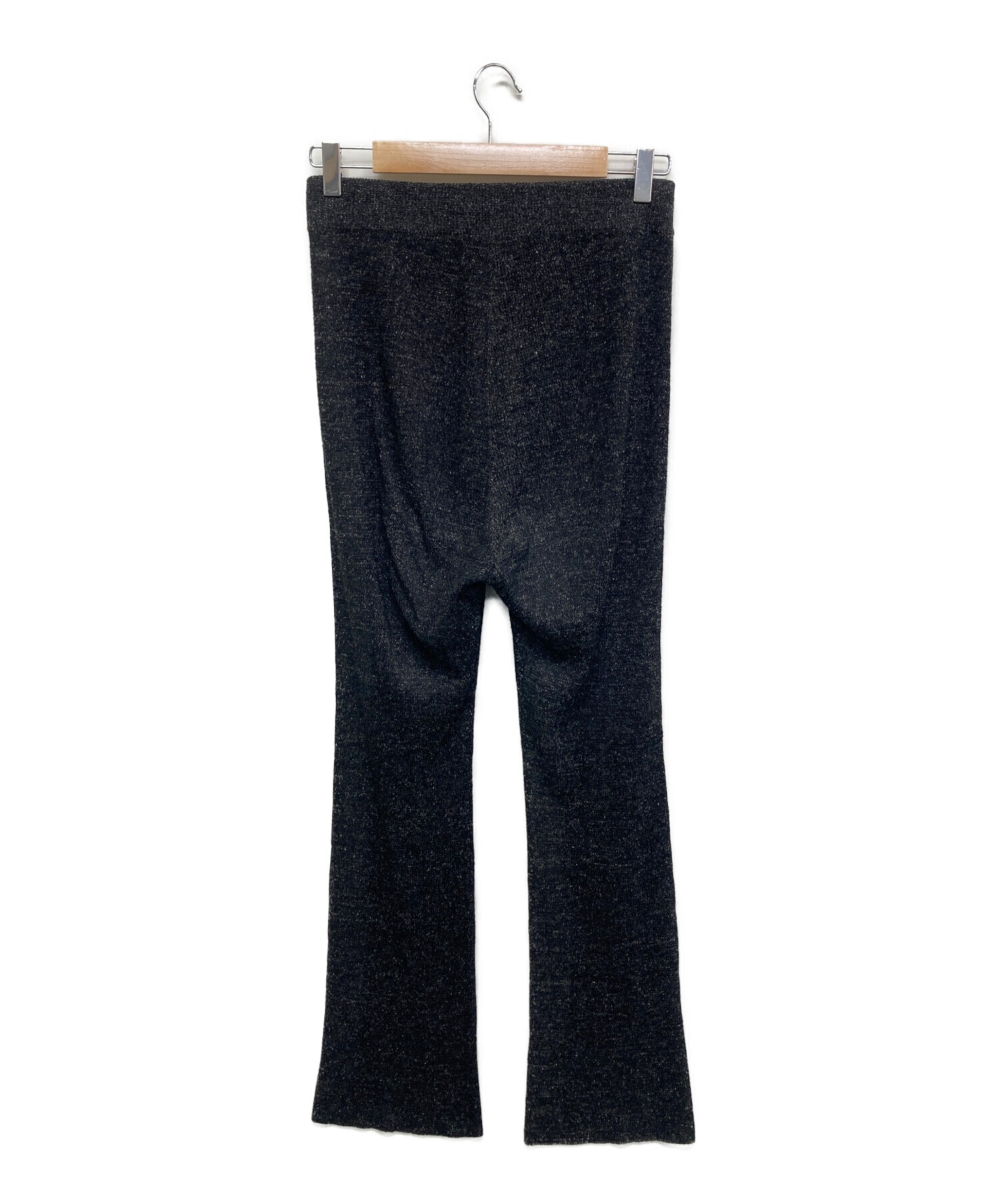 Deuxieme Classe (ドゥーズィエム クラス) knit パンツ ブラック サイズ:36