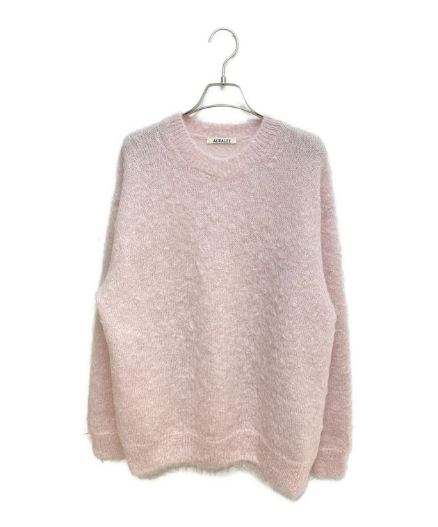 中古・古着通販】AURALEE (オーラリー) BRUSHED SUPER KID MOHAIR KNIT 