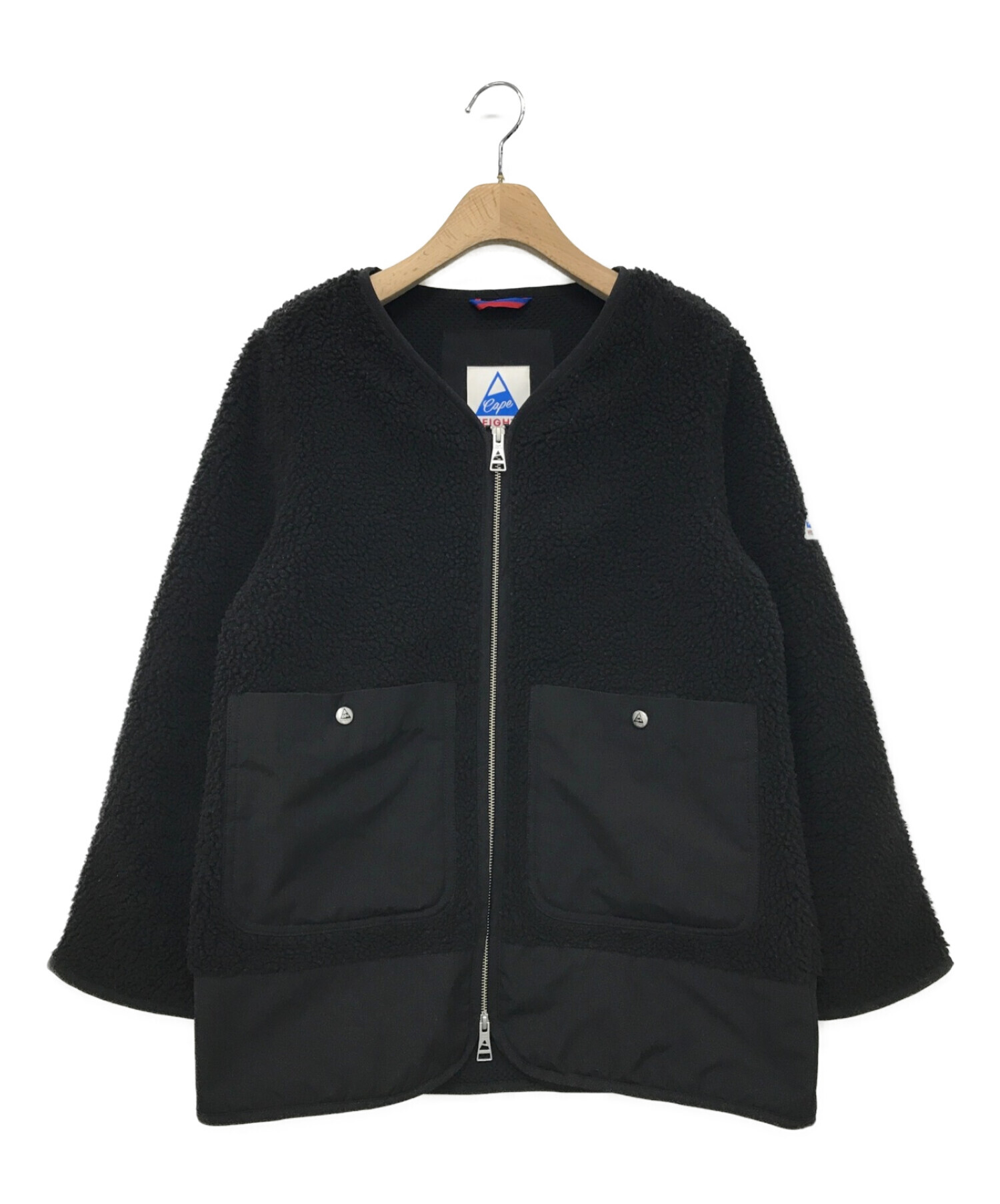 CAPE HEIGHTS (ケープハイツ) ボアジャケット ブラック サイズ:XS