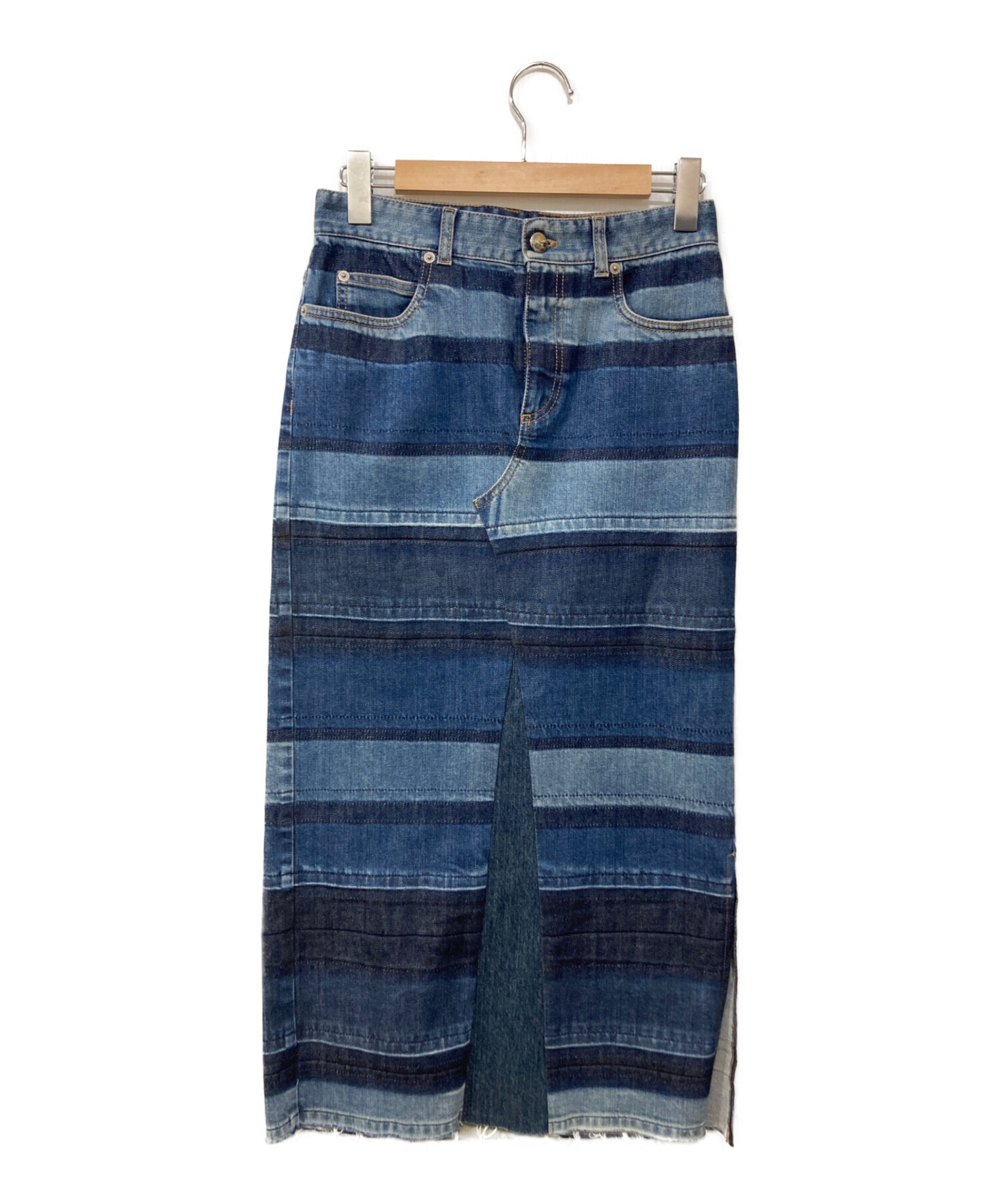 中古・古着通販】SONIA RYKIEL (ソニア リキエル) デニムスカート  