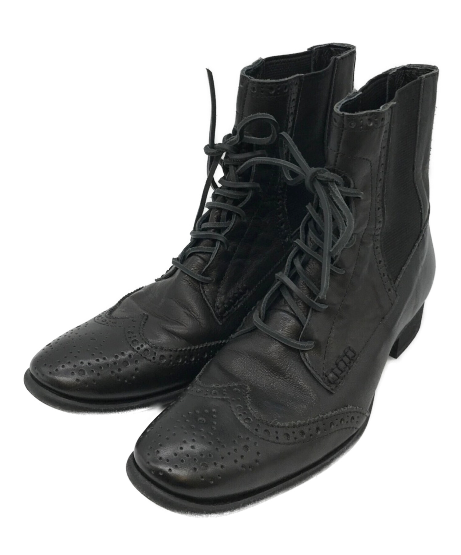 yohji yamamoto NOIR  In-heel boots BK