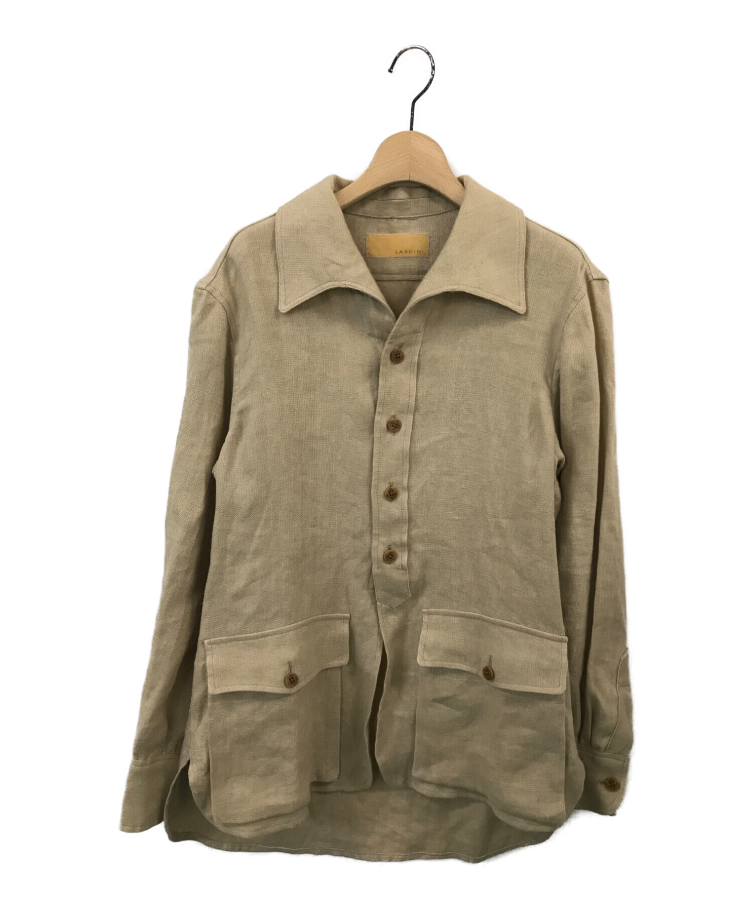 中古・古着通販】LARDINI (ラルディーニ) ジャングルアーミーシャツ 