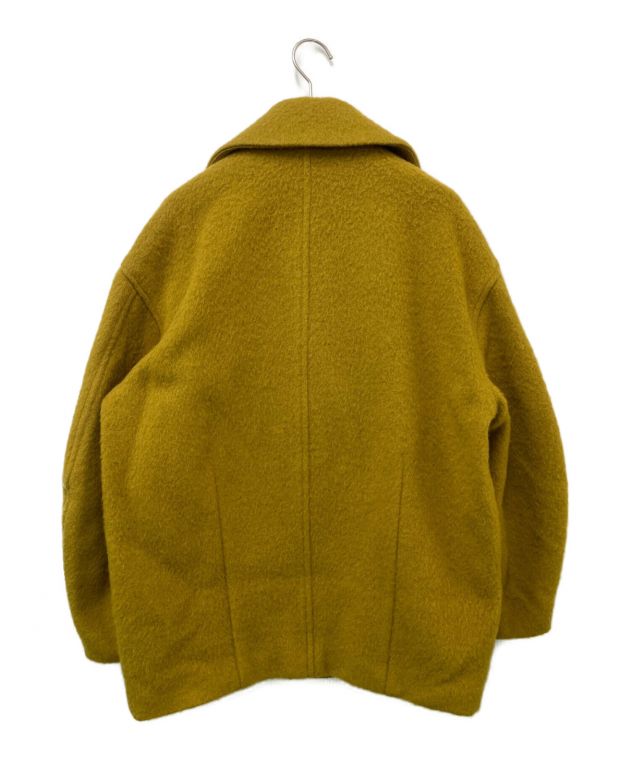 中古・古着通販】CLANE (クラネ) OVER LINE DOUBLE COAT イエロー 