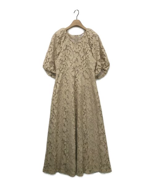 CLANE VINTAGE LACE PUFF ONE PIECE アイボリー