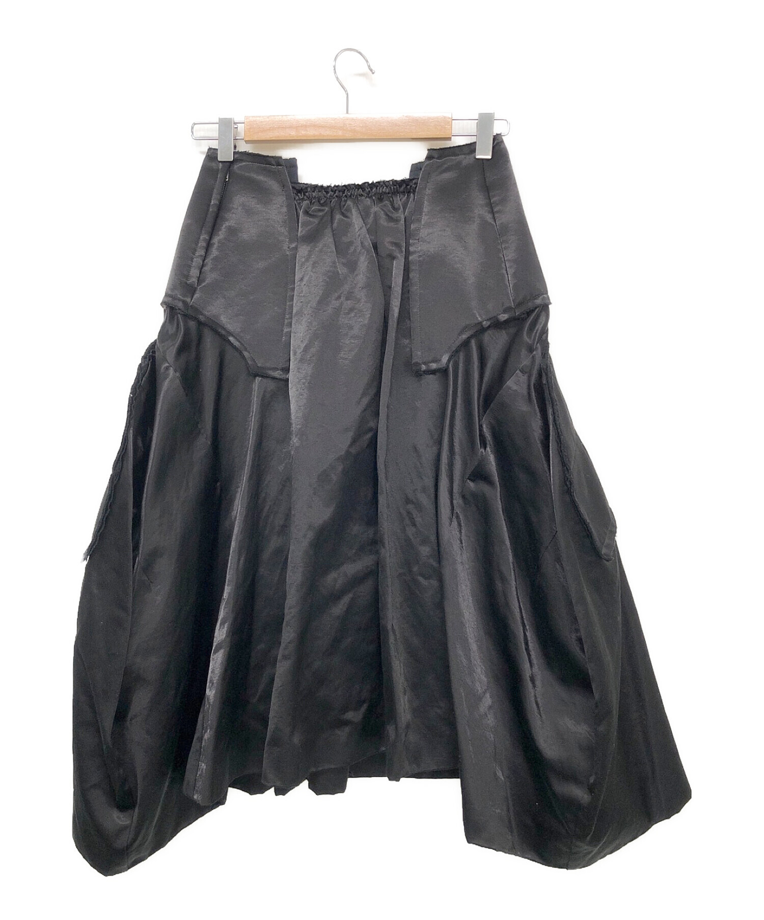 COMME des GARCONS (コムデギャルソン) ロングスカート ブラック サイズ:XS