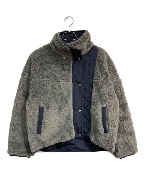 中古・古着通販】Adam et Rope (アダムエロペ) キルトボアリバーシブル 