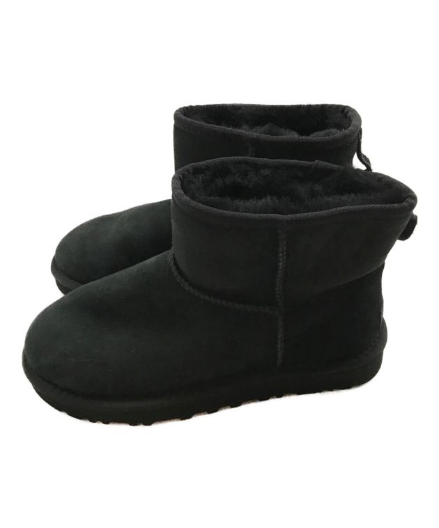 中古・古着通販】UGG (アグ) ムートンブーツ ブラック サイズ:25cm 