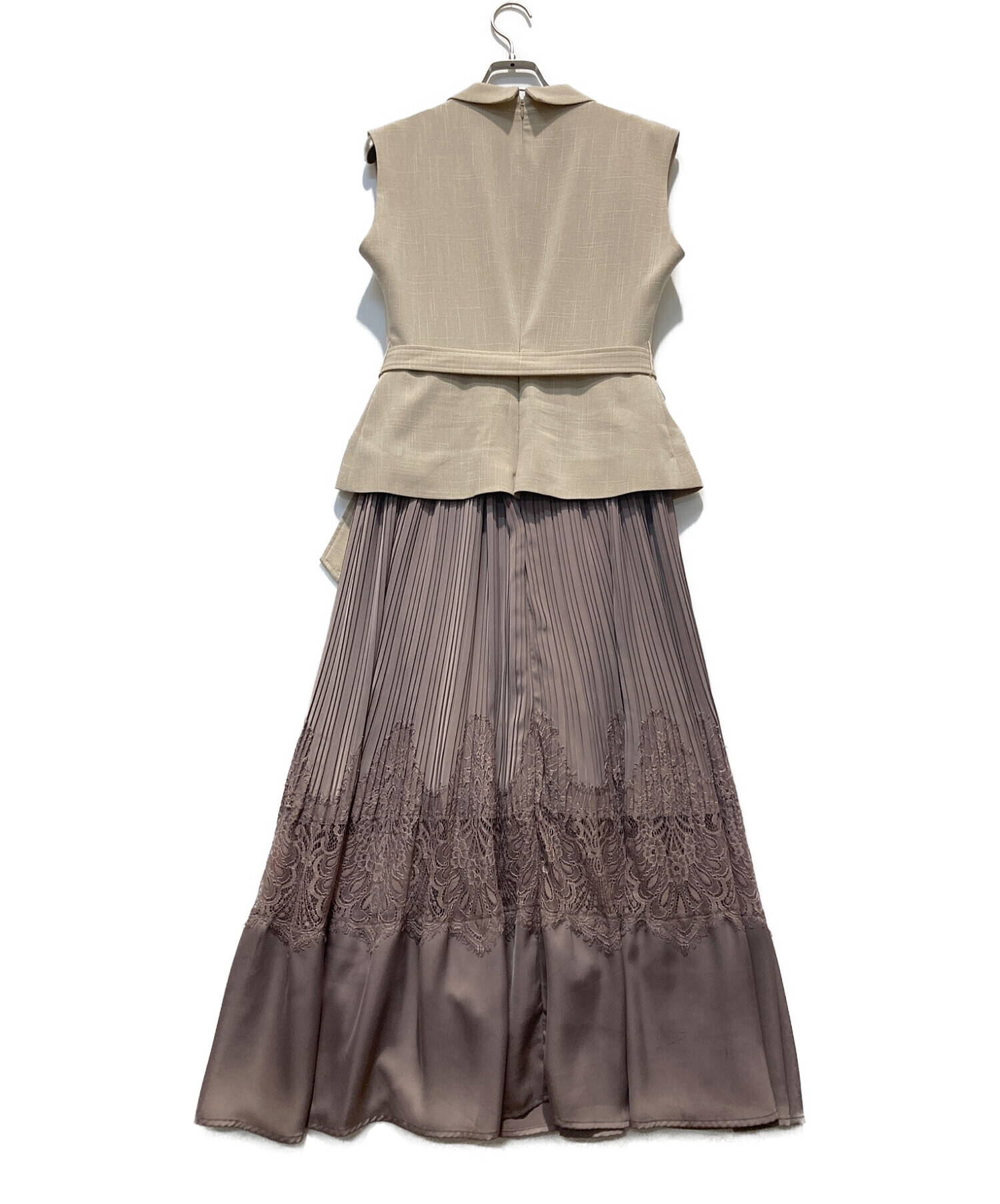 中古・古着通販】HER LIP TO (ハーリップトゥ) Meurice Pleated Lace 