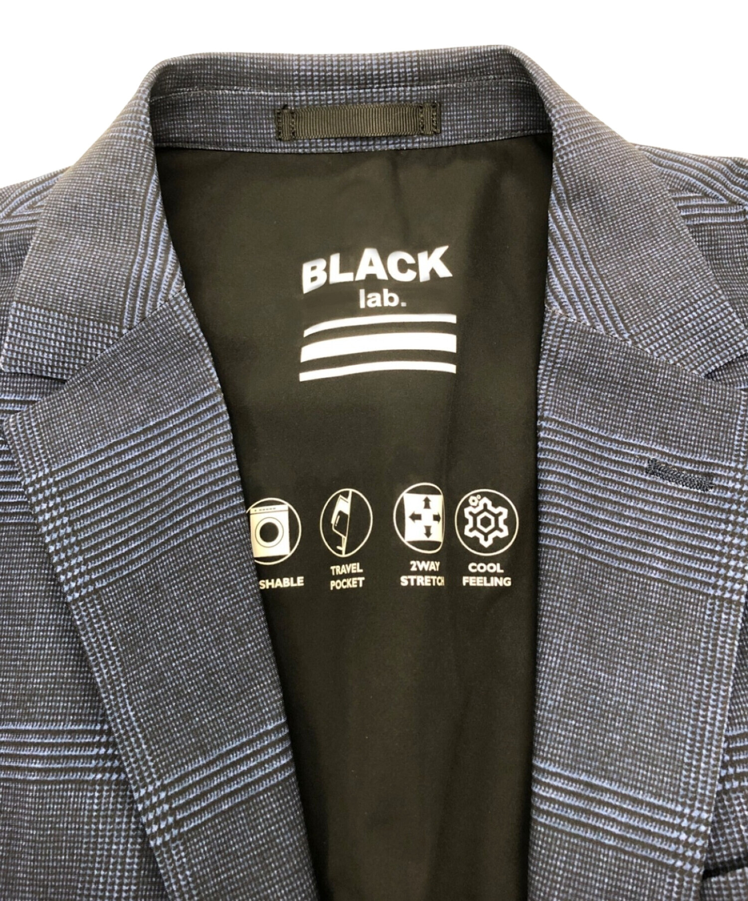 BLACK LABEL CRESTBRIDGE (ブラックレーベル クレストブリッジ) テーラードジャケット ネイビー サイズ:S